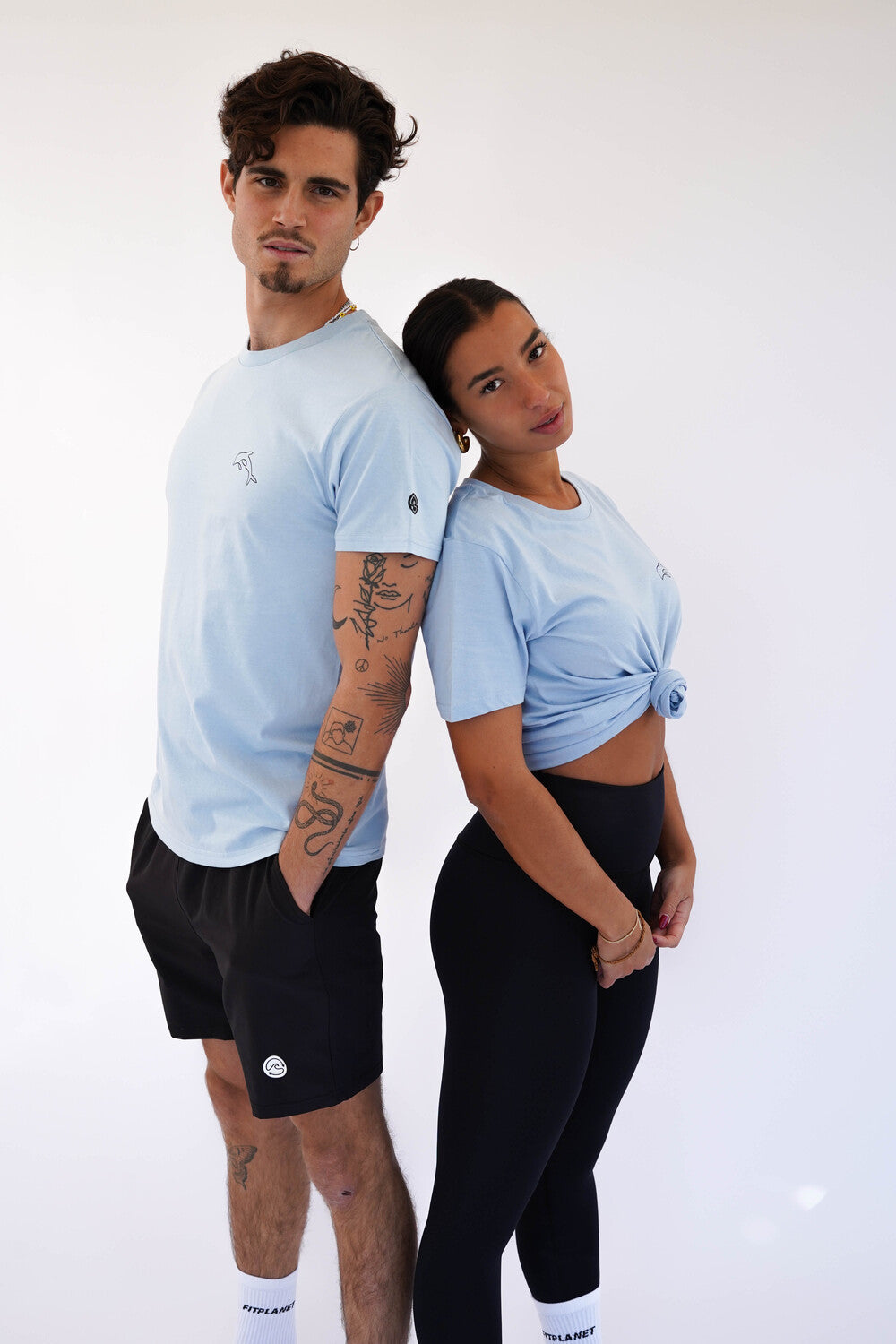 ropa azul cielo mujer