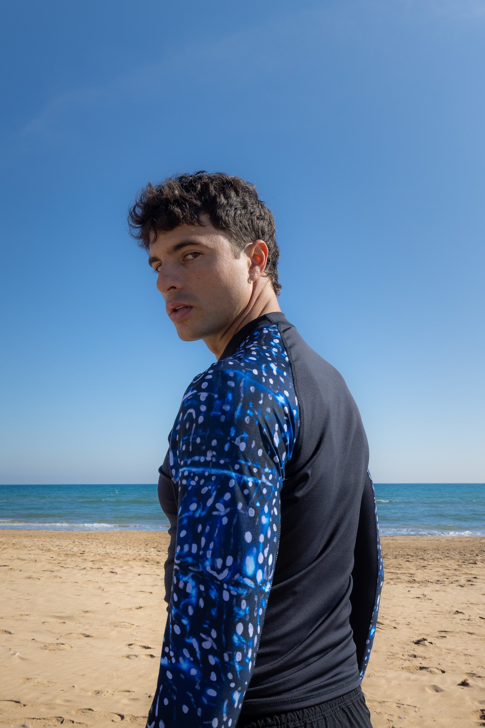 Licra surf manga larga - Tiburón ballena