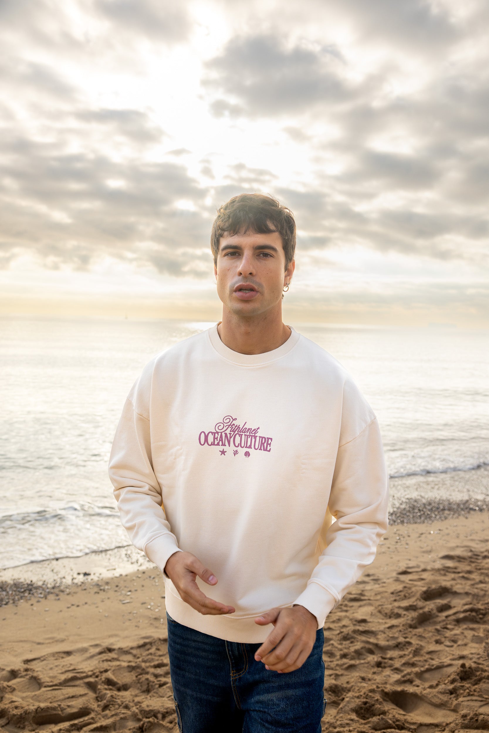 Sudadera Biotop – Beige