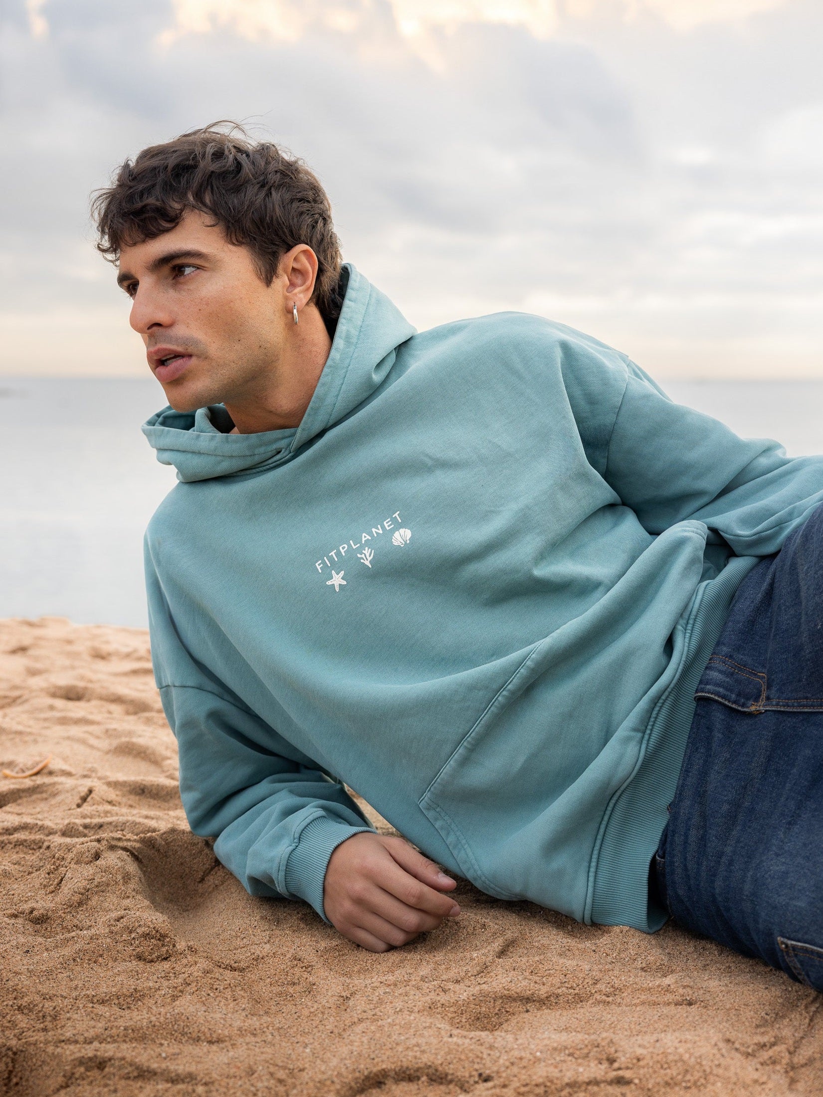 Sudadera Awarness - Turquesa