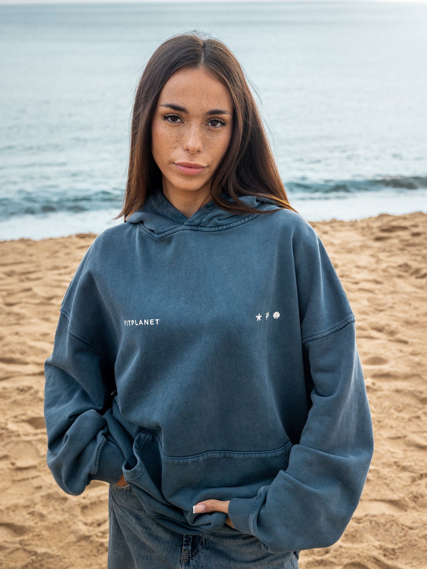 Sweat-shirt Essentiel – Bleu profond