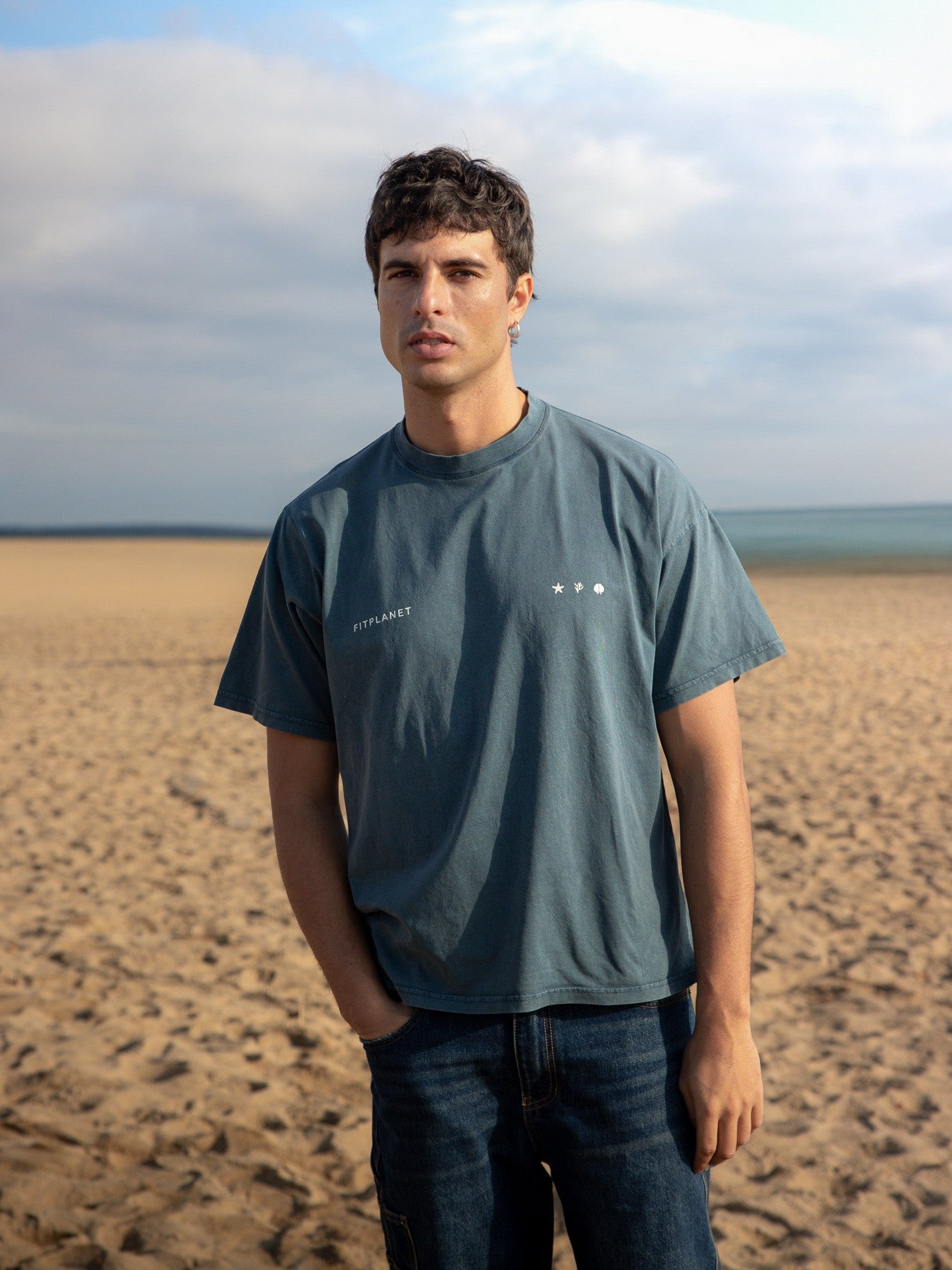 T-shirt Essentiel – Bleu profond