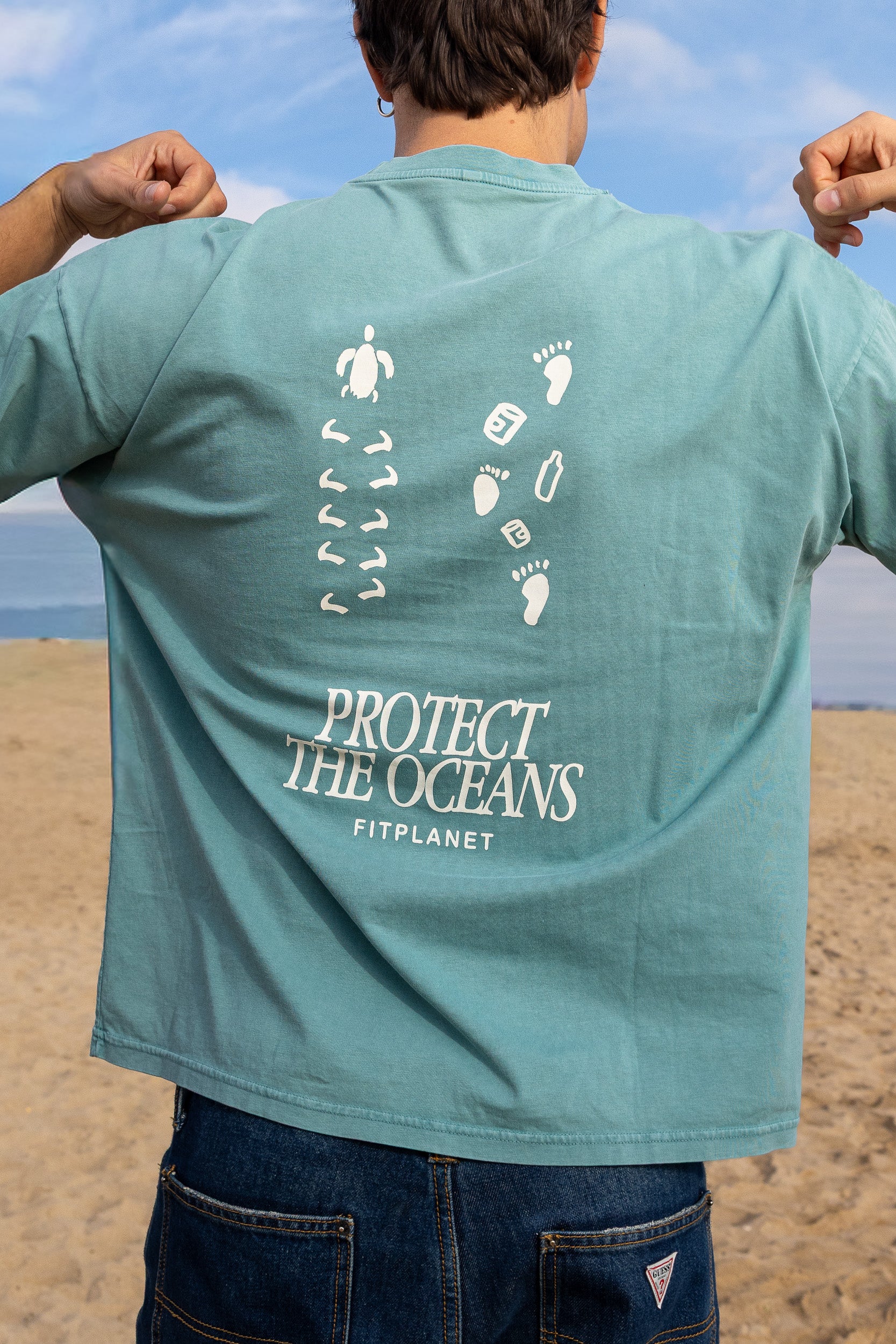 Camiseta Awarness – Turquesa