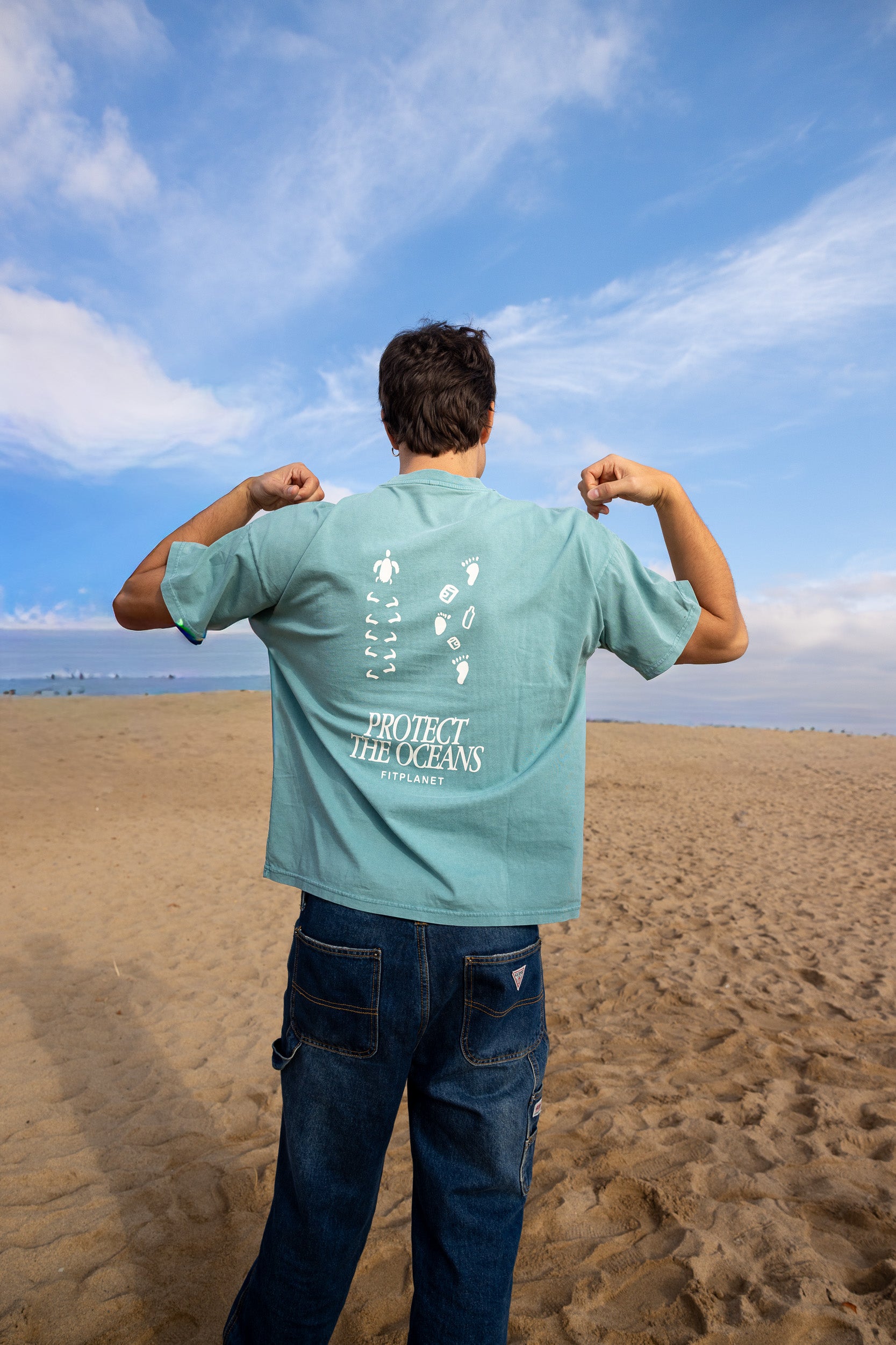 Camiseta Awarness – Turquesa