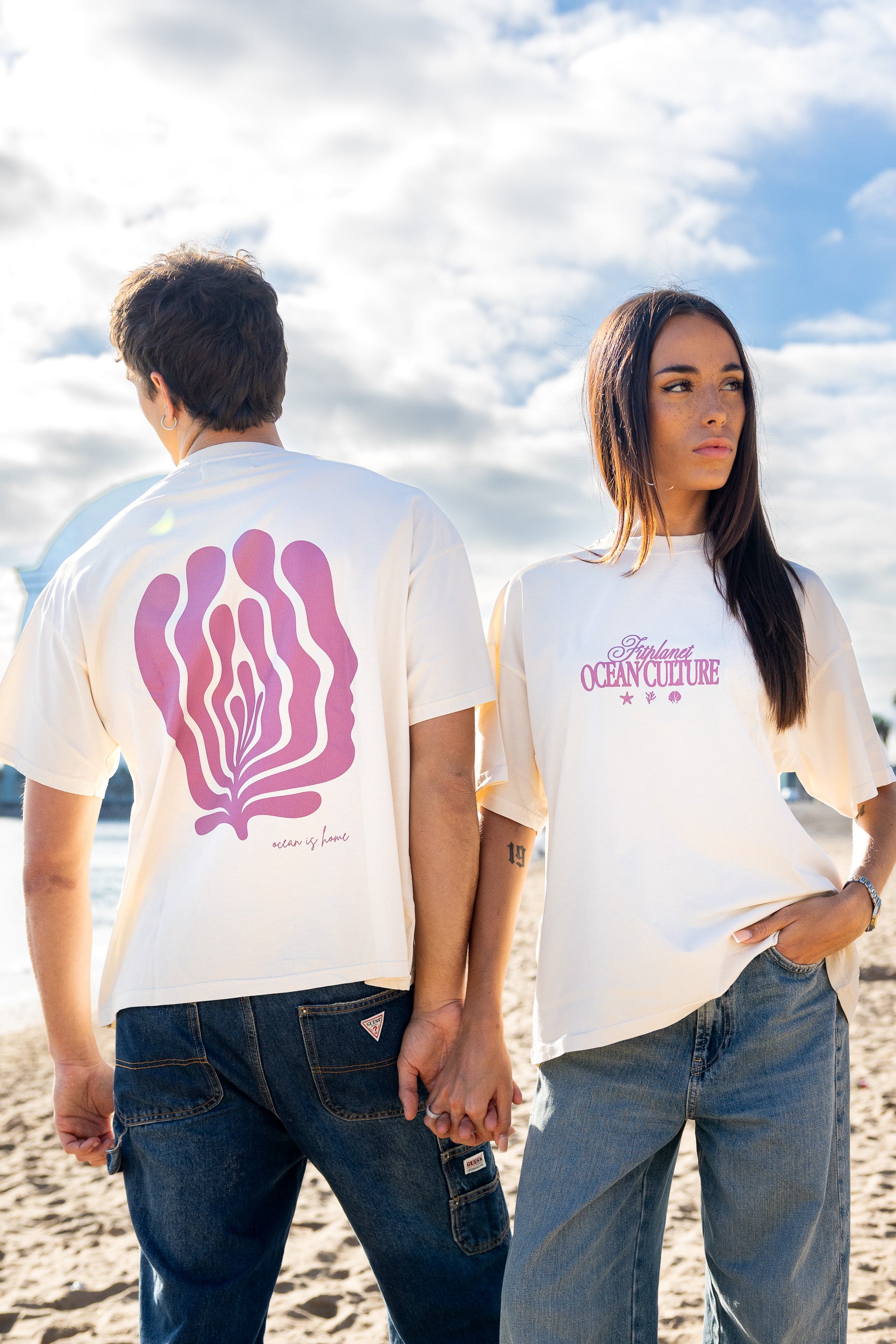 Camiseta Biotop – Beige