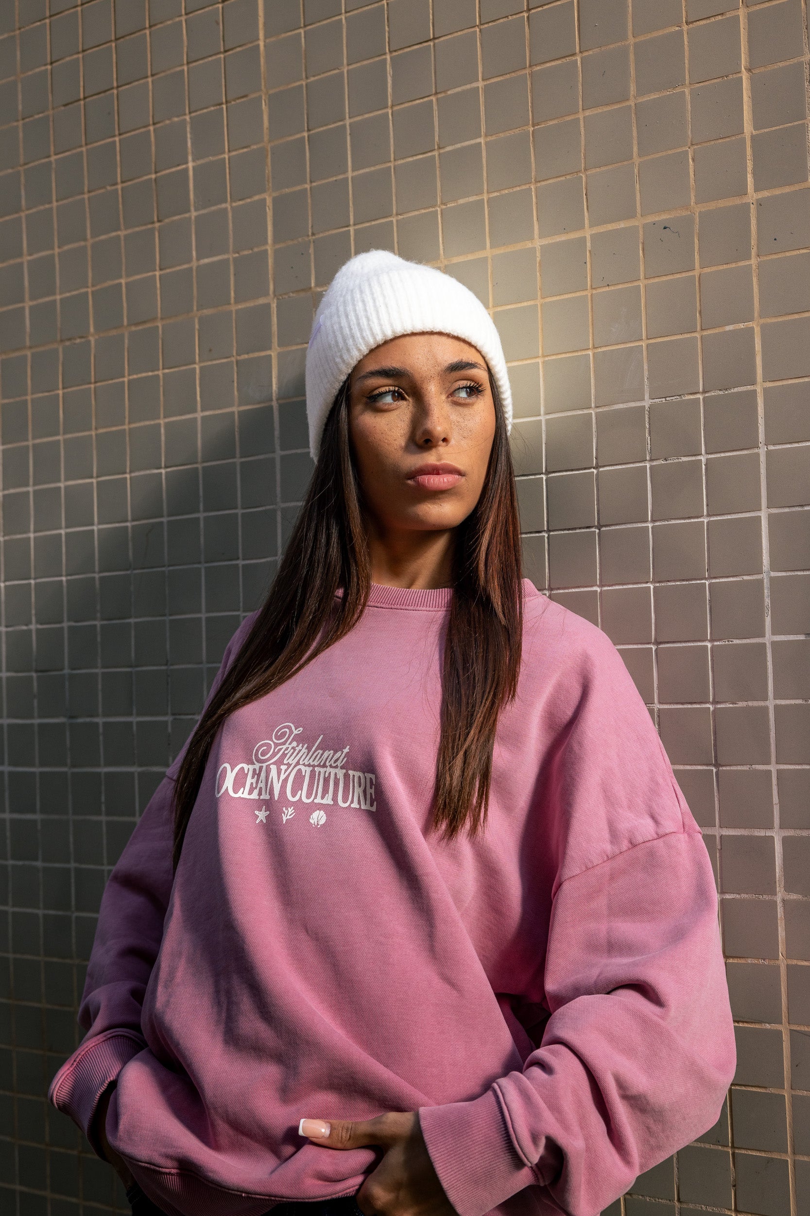 Sudadera Biotop – Coral