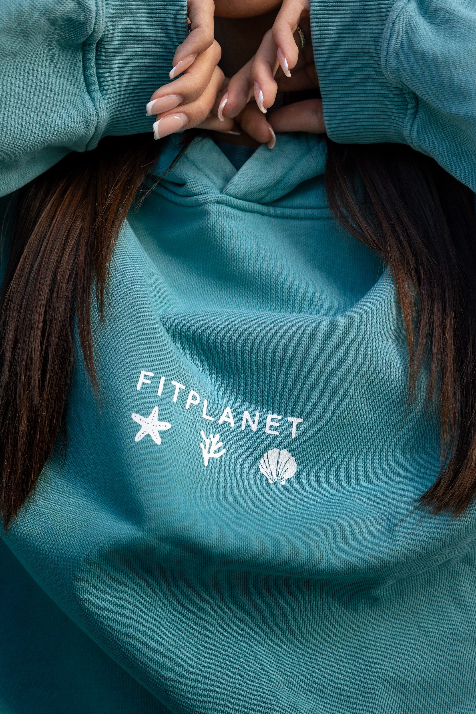 Sudadera Awarness - Turquesa