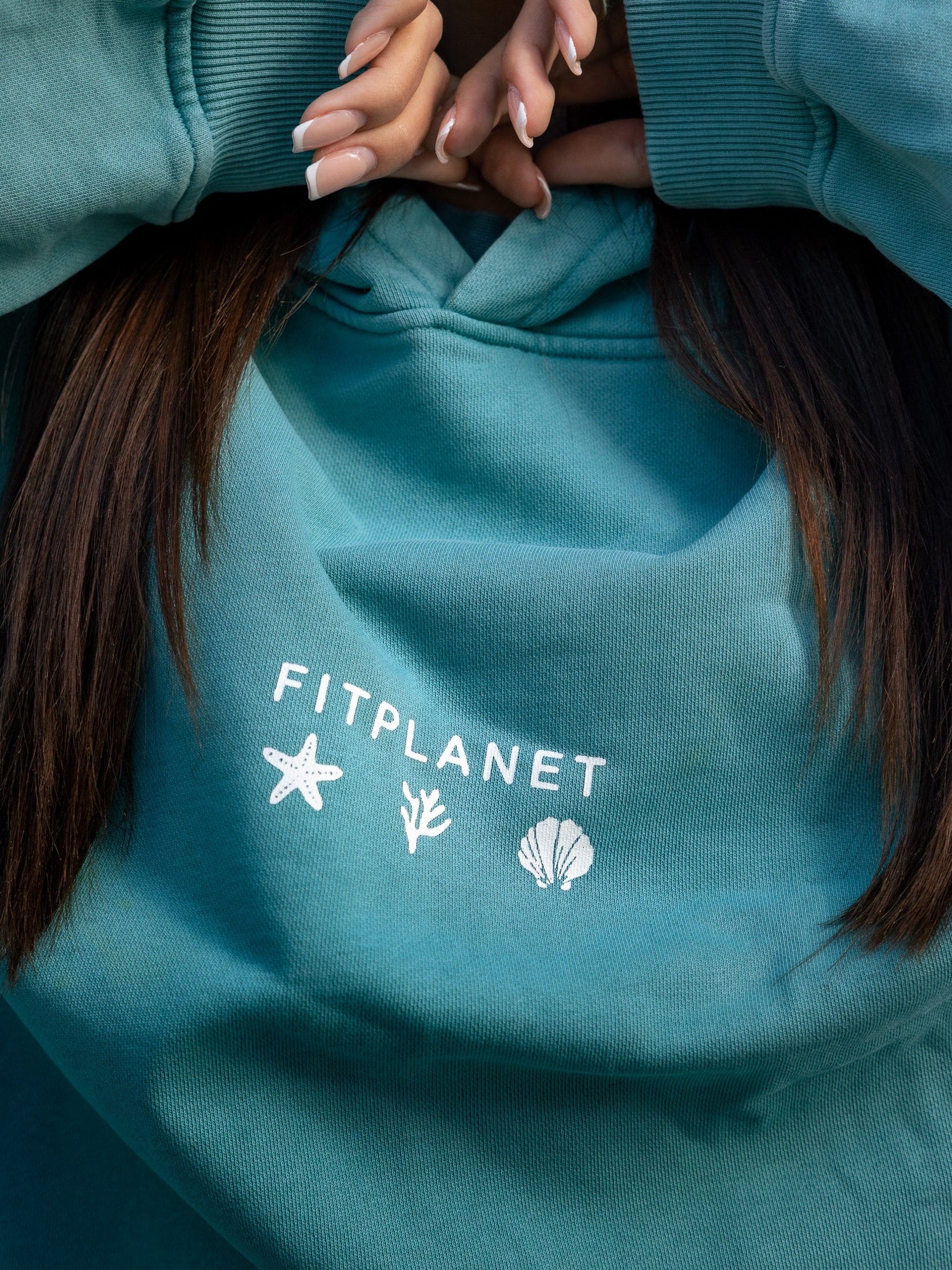 Sudadera Awarness - Turquesa