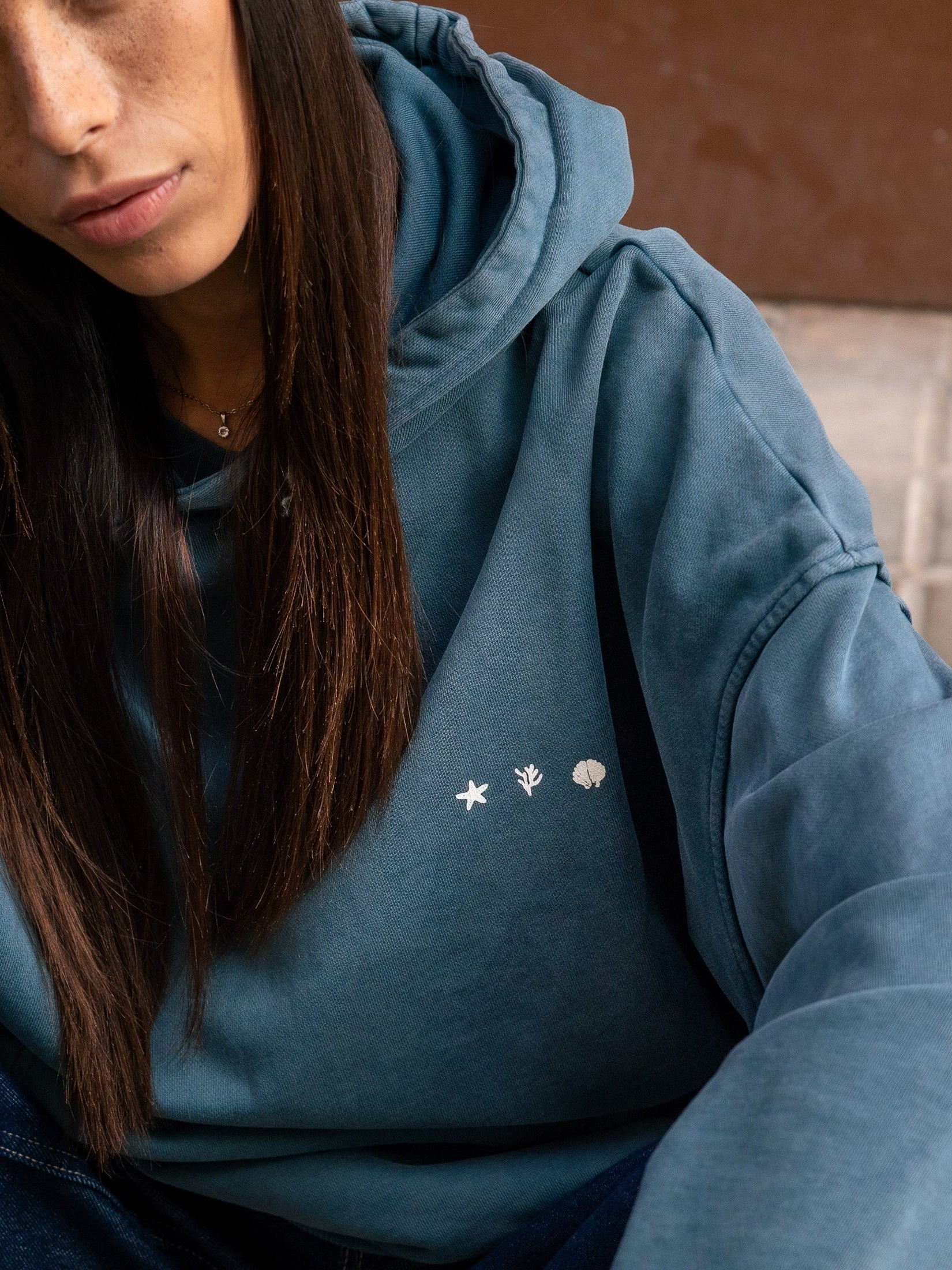 Sweat-shirt Essentiel – Bleu profond