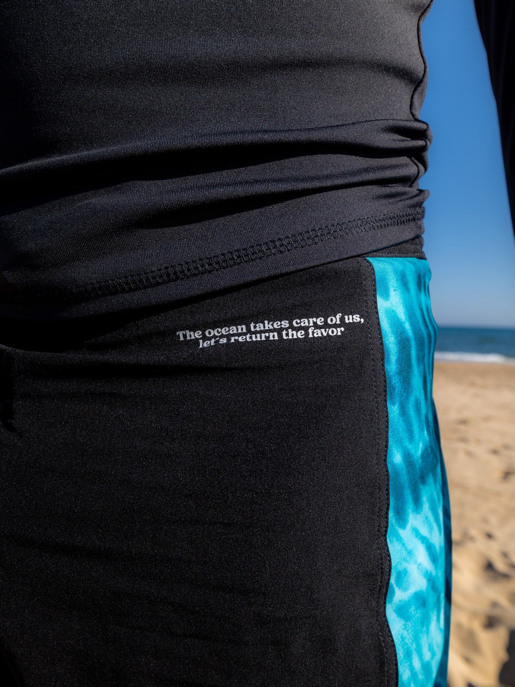 Boardshorts - Tigerhai (Türkis)