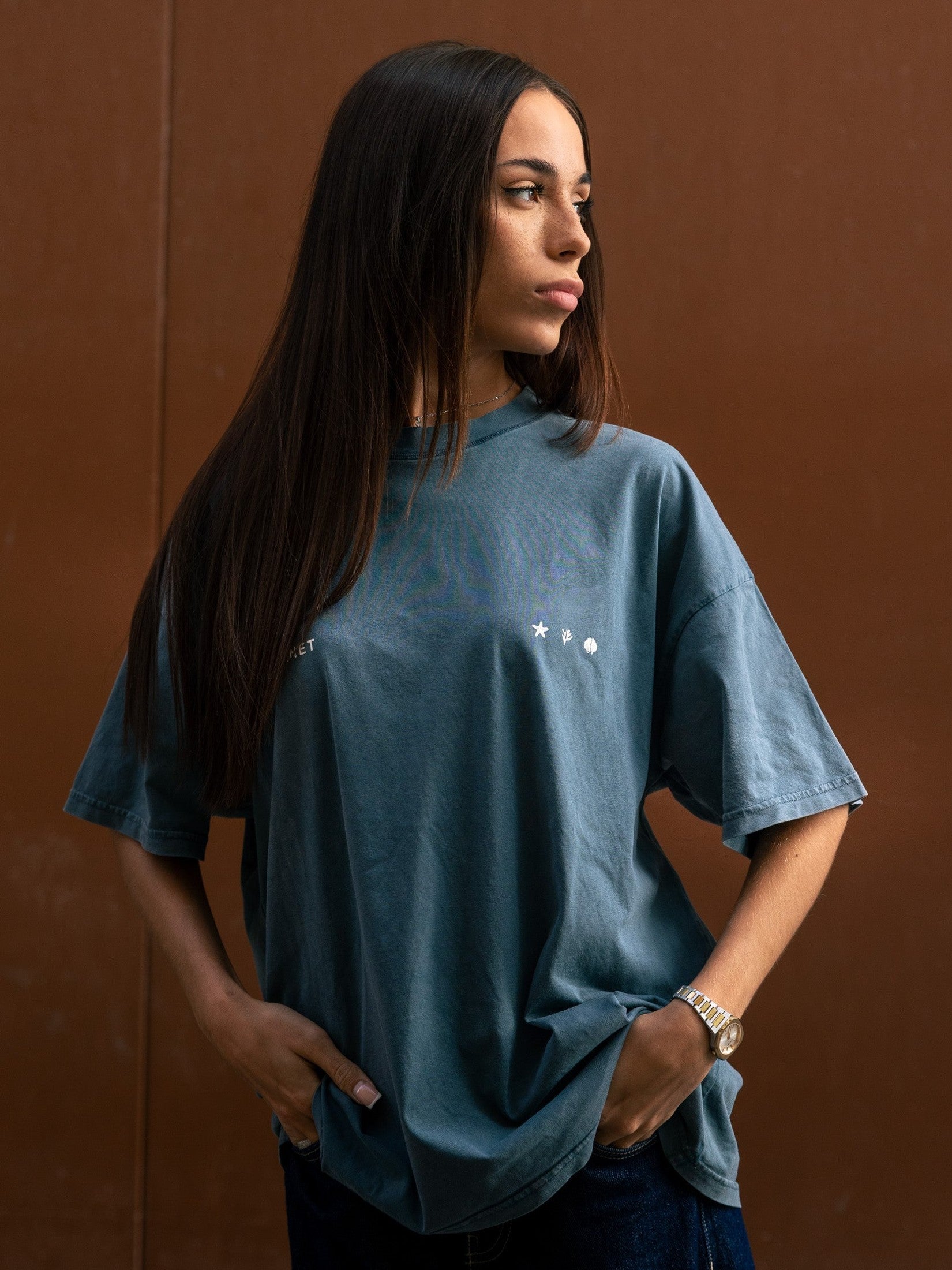 T-shirt Essentiel – Bleu profond