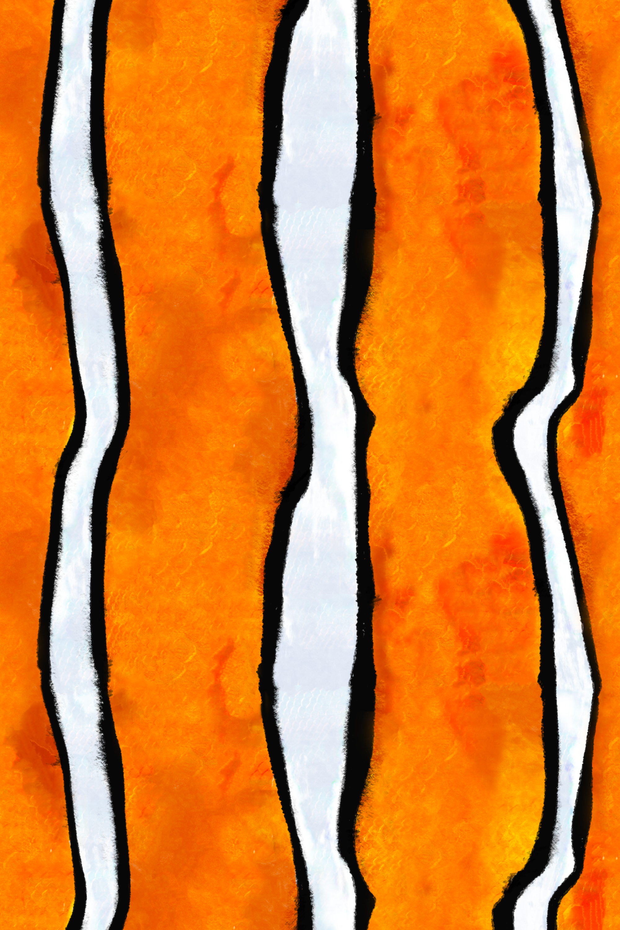 Maillot de bain de surf à manches longues - Poisson Clown