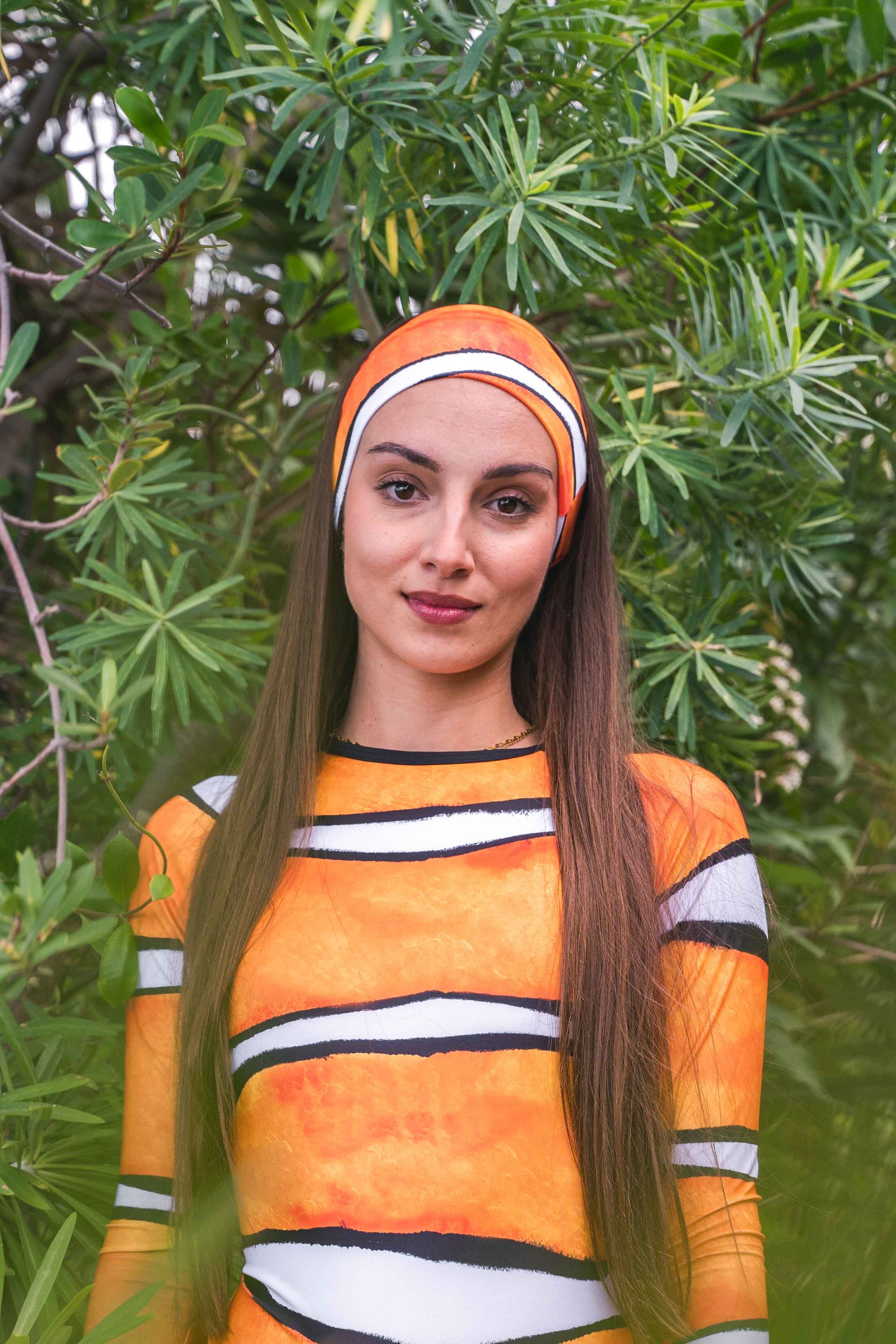 Stirnband Clownfisch