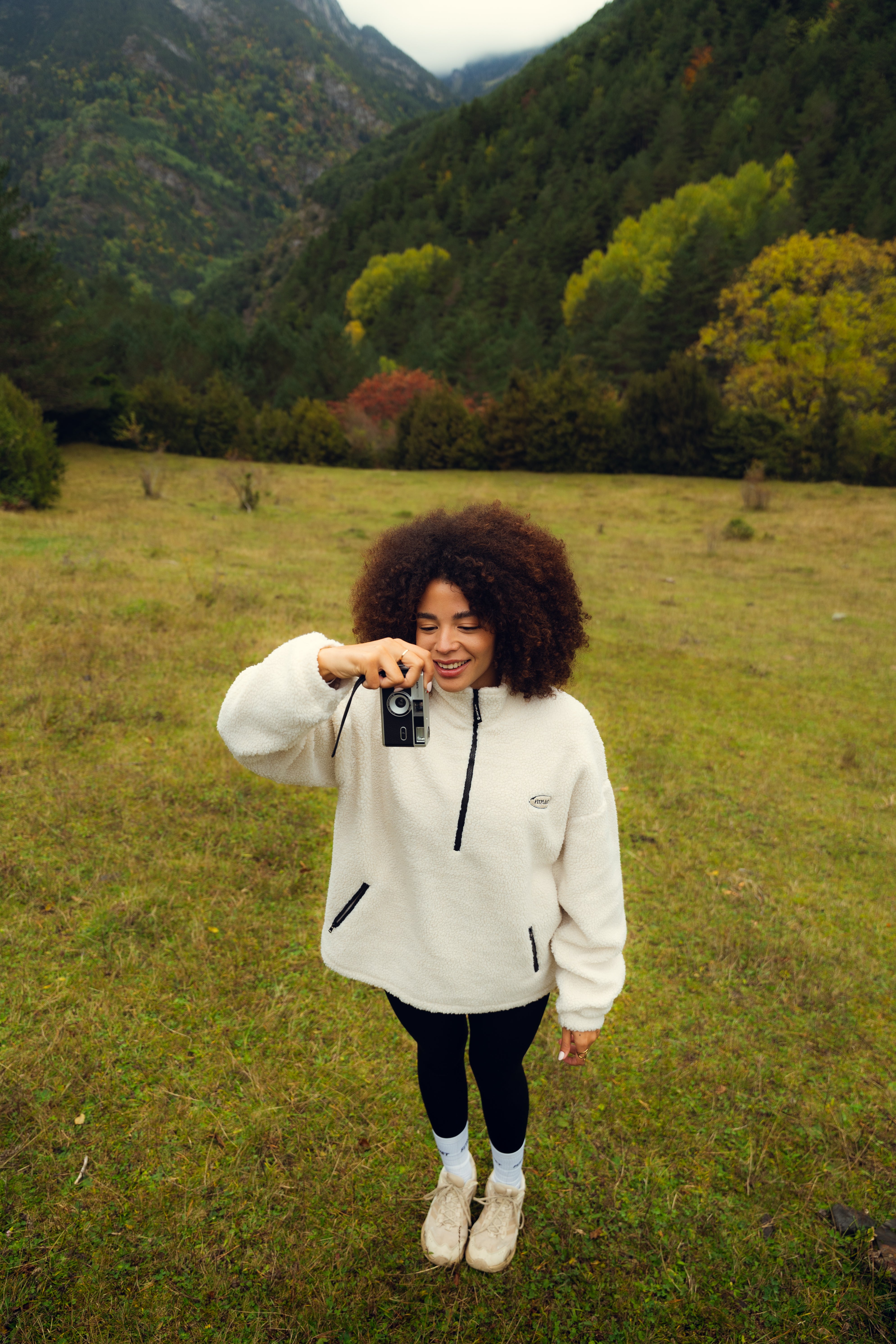 Adopta un Abrigo Polar Fitplanet - Blanco