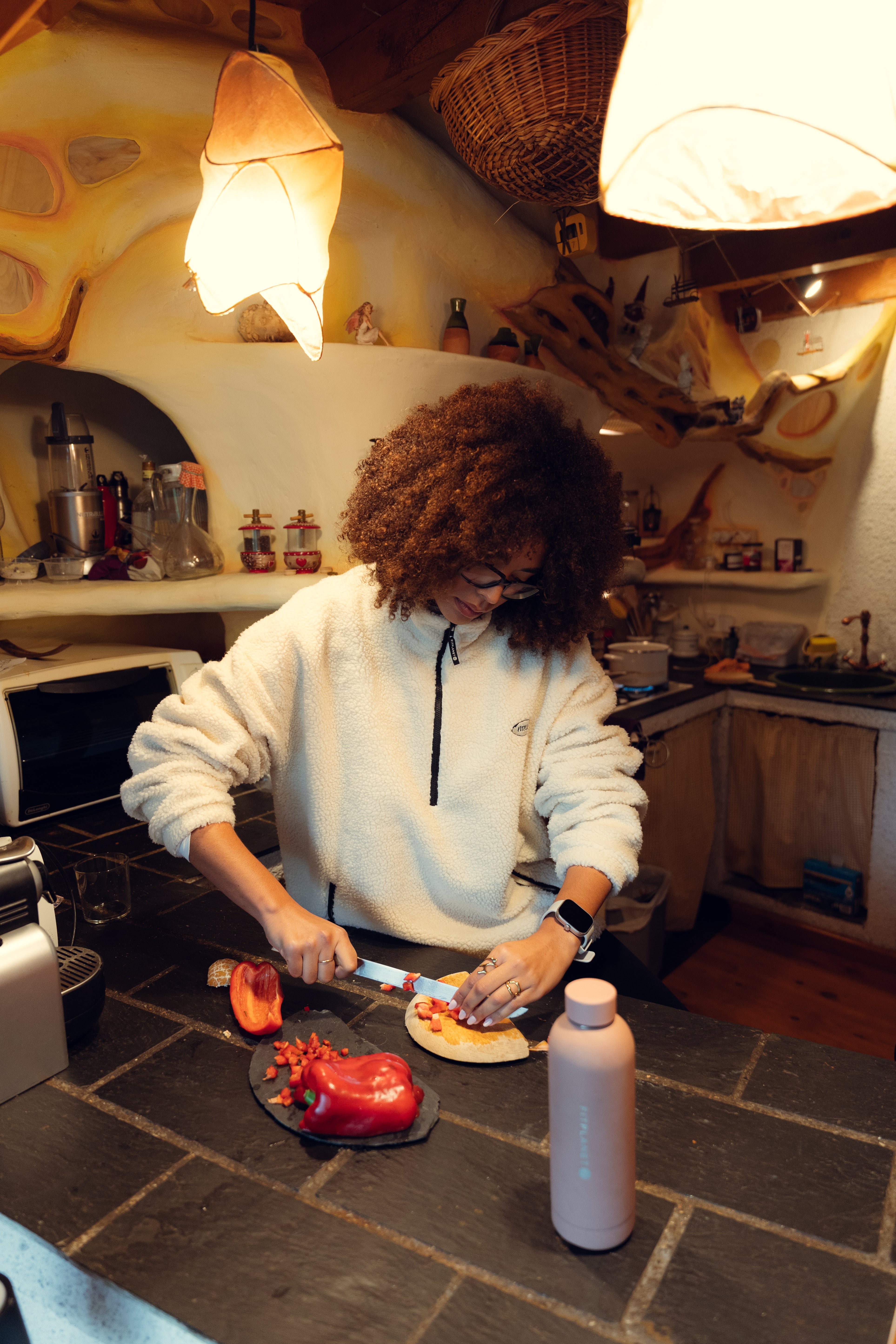 Adopta un Abrigo Polar Fitplanet - Blanco