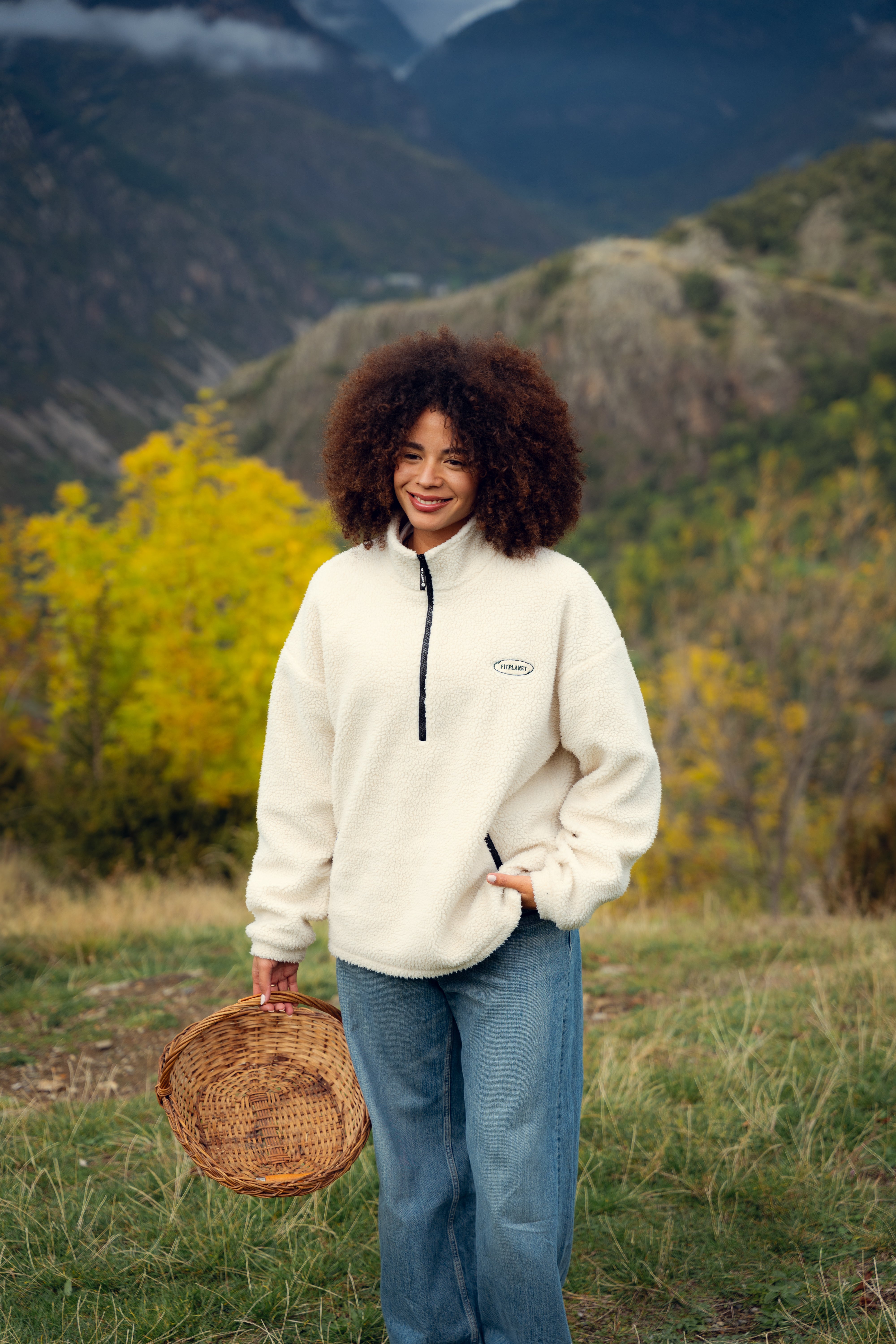 Adopta un Abrigo Polar Fitplanet - Blanco