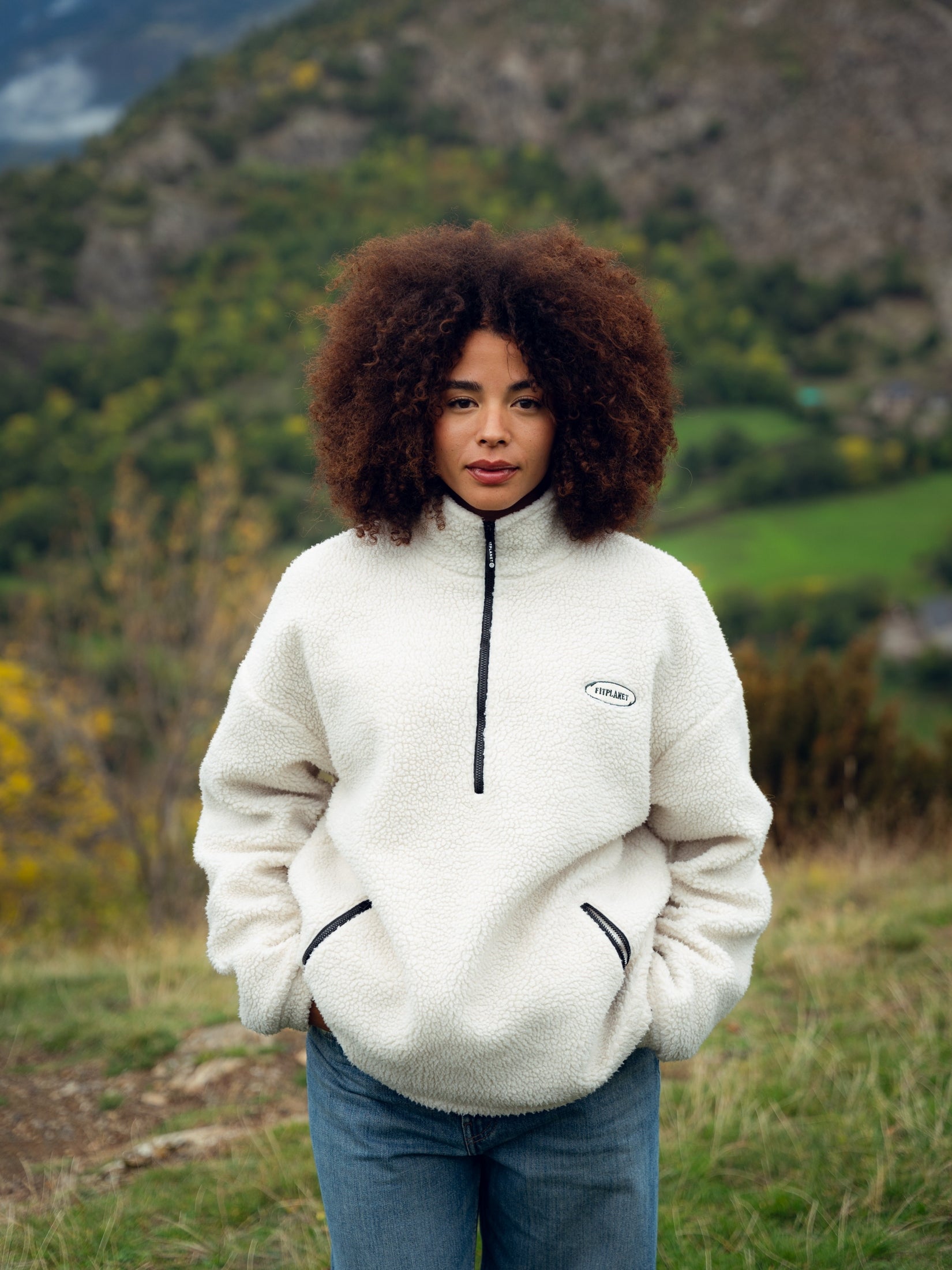 Abrigo Polar Fitplanet - Blanco