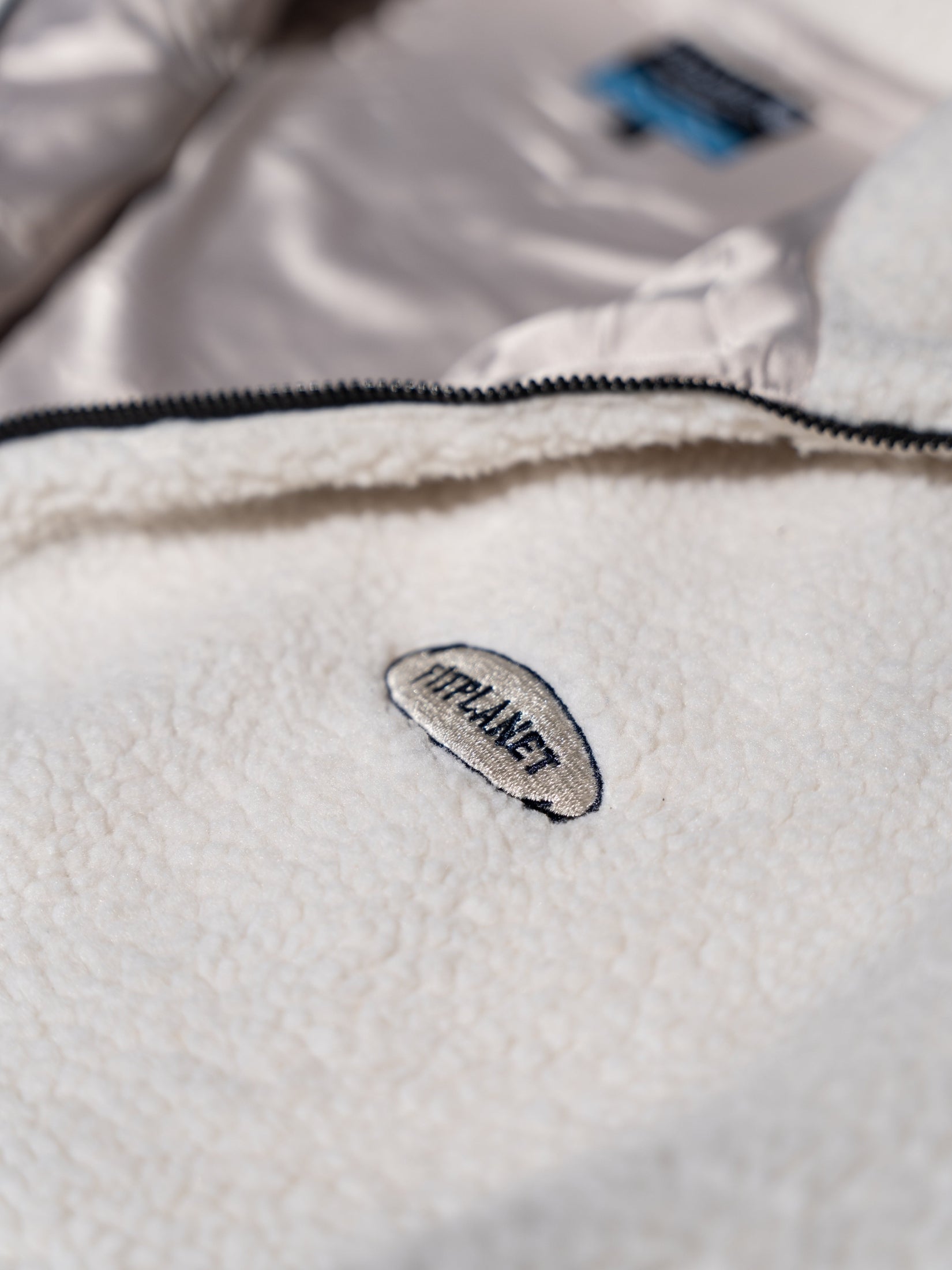 Giacca di Pile Fitplanet - Bianco
