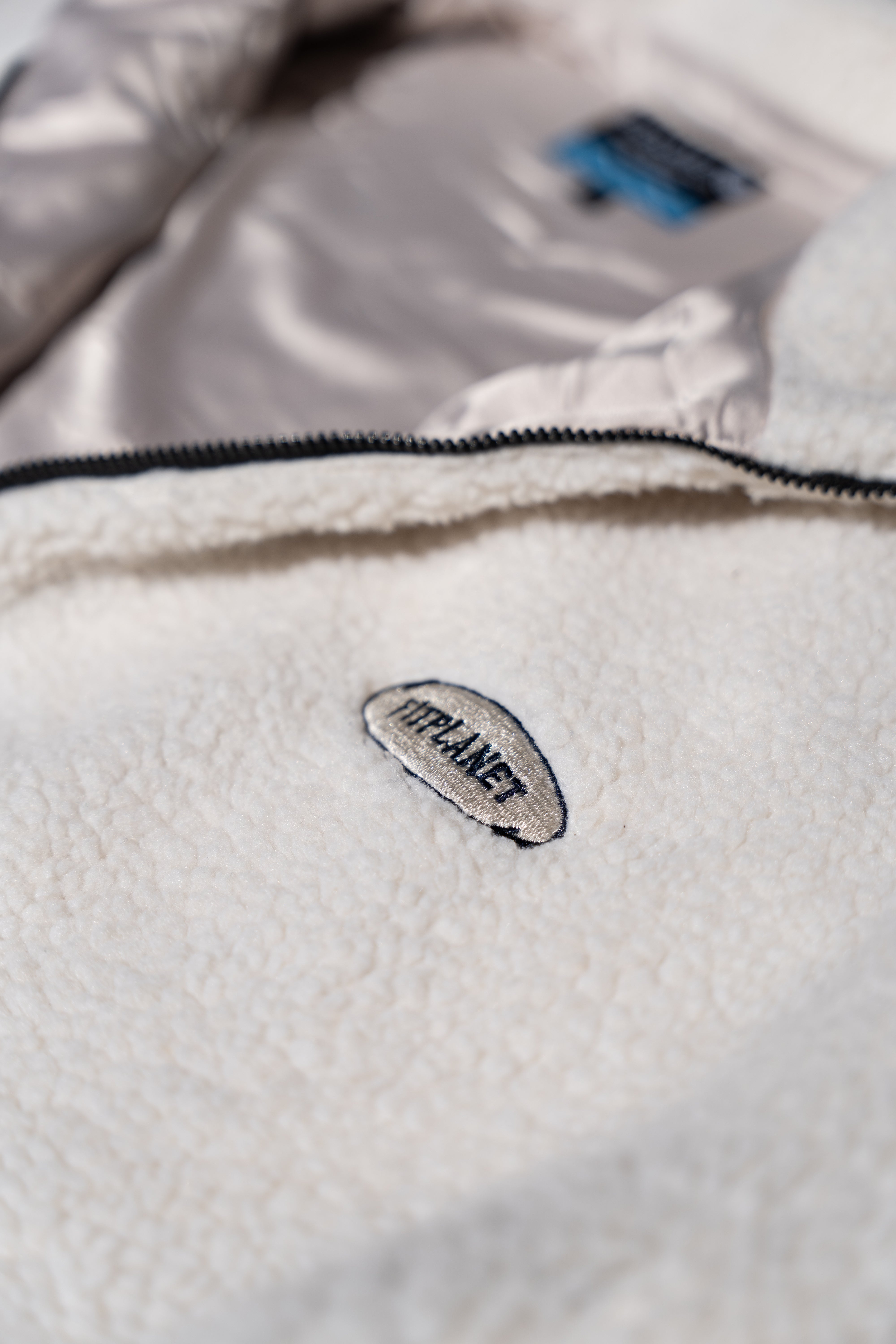 Adopta un Abrigo Polar Fitplanet - Blanco