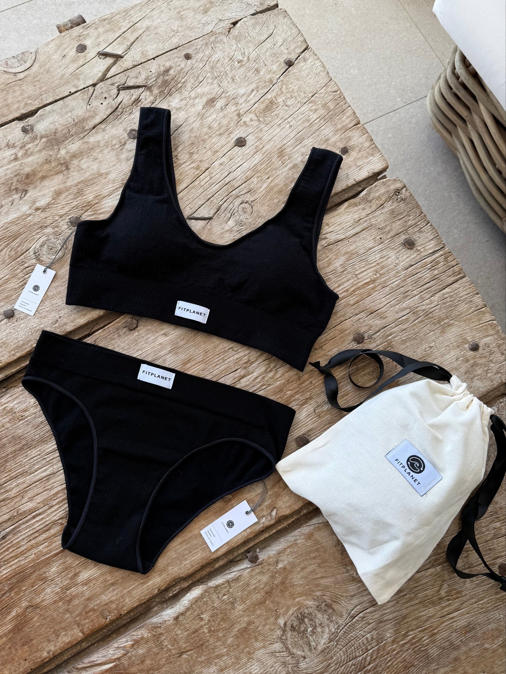 Soutien-gorge Coton - Noir