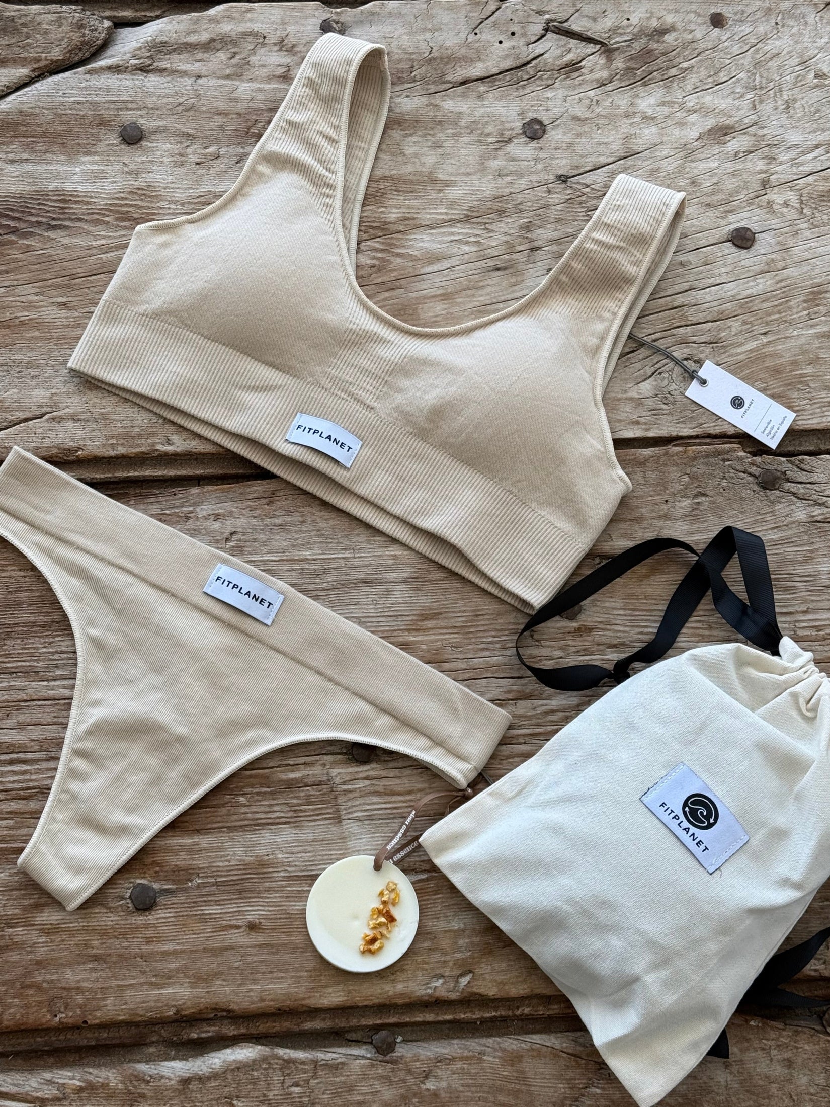 Soutien-gorge Coton - Beige