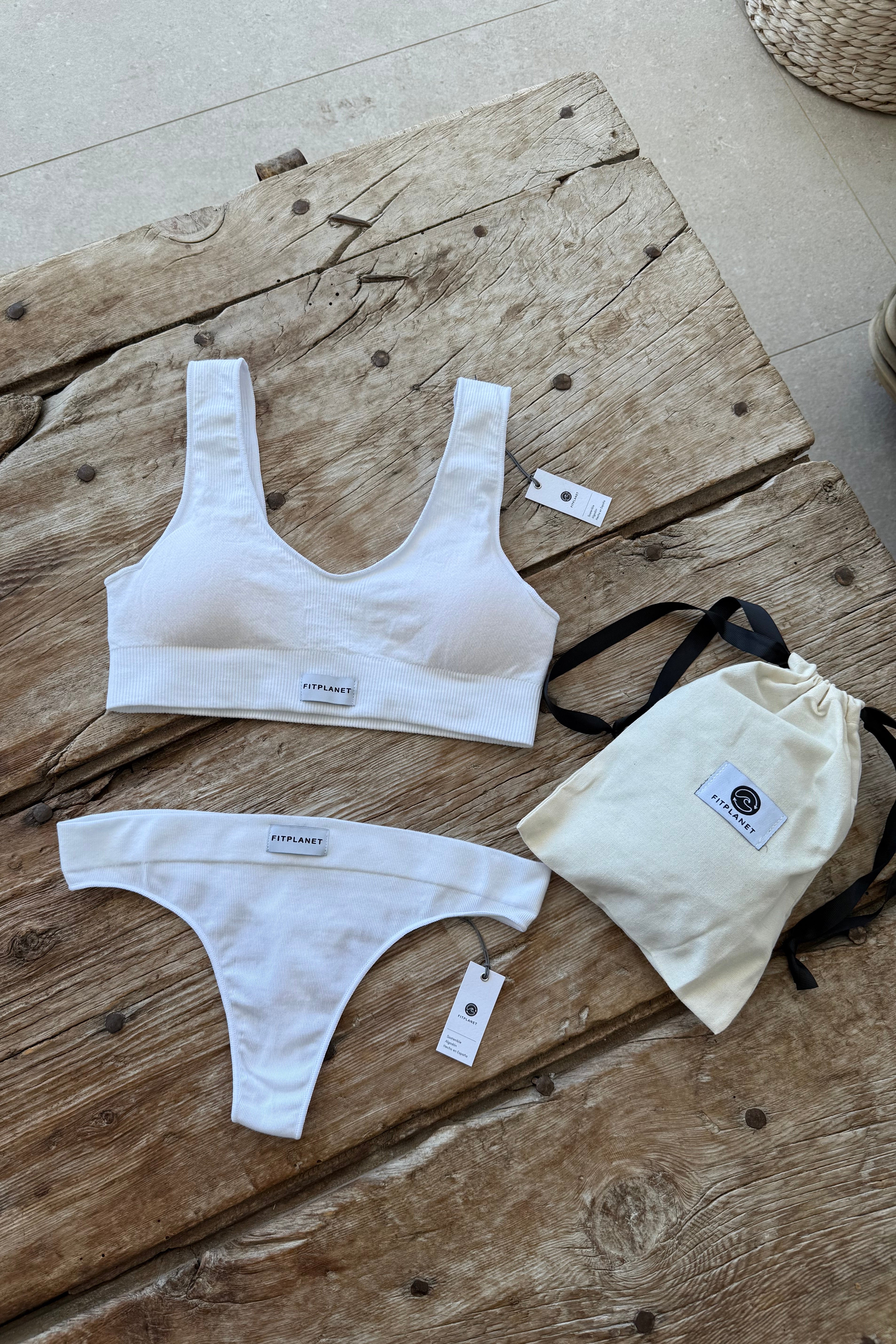 Soutien-gorge Coton - Blanc