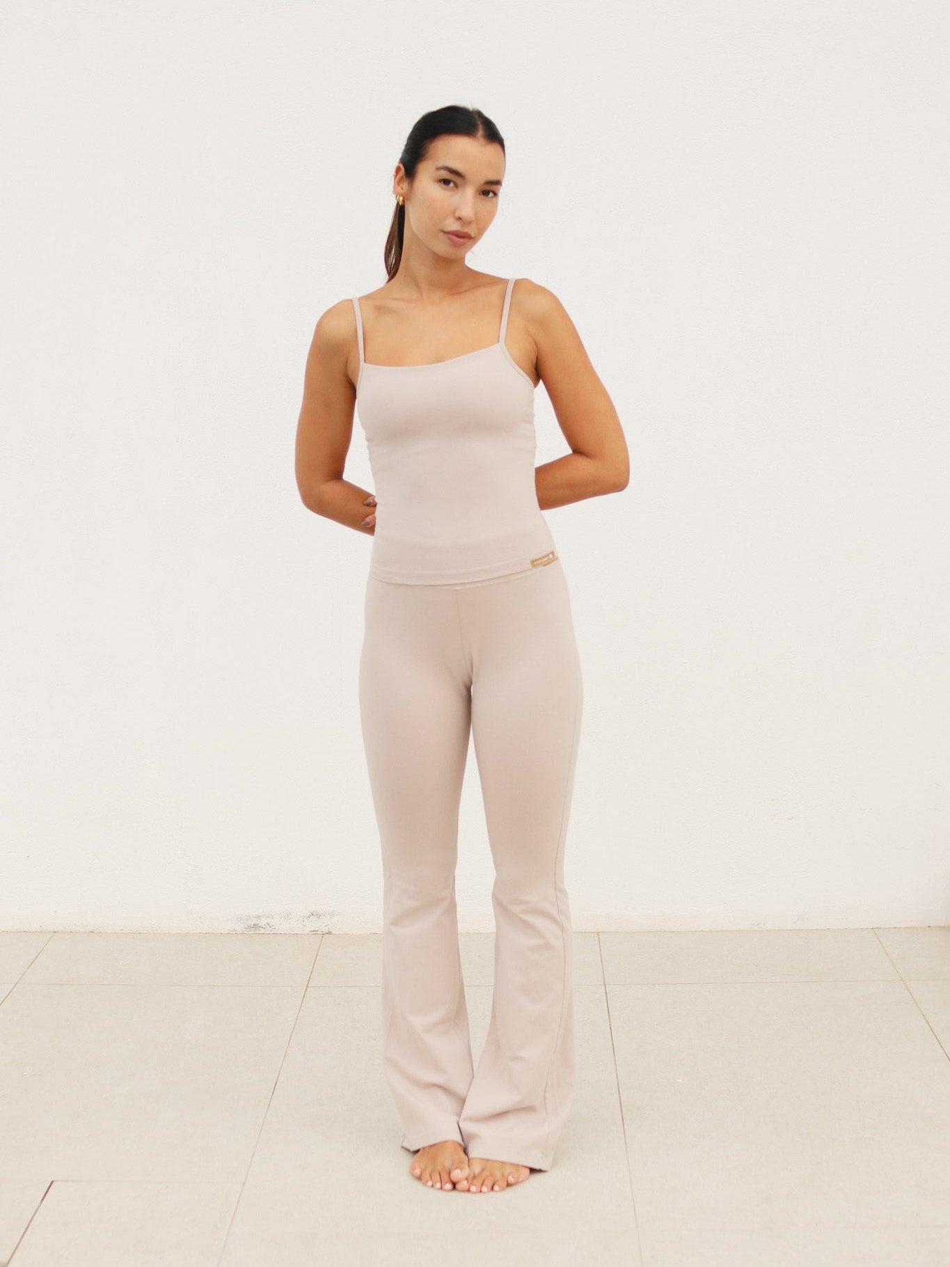 Conjunto Esencial algodón - Beige