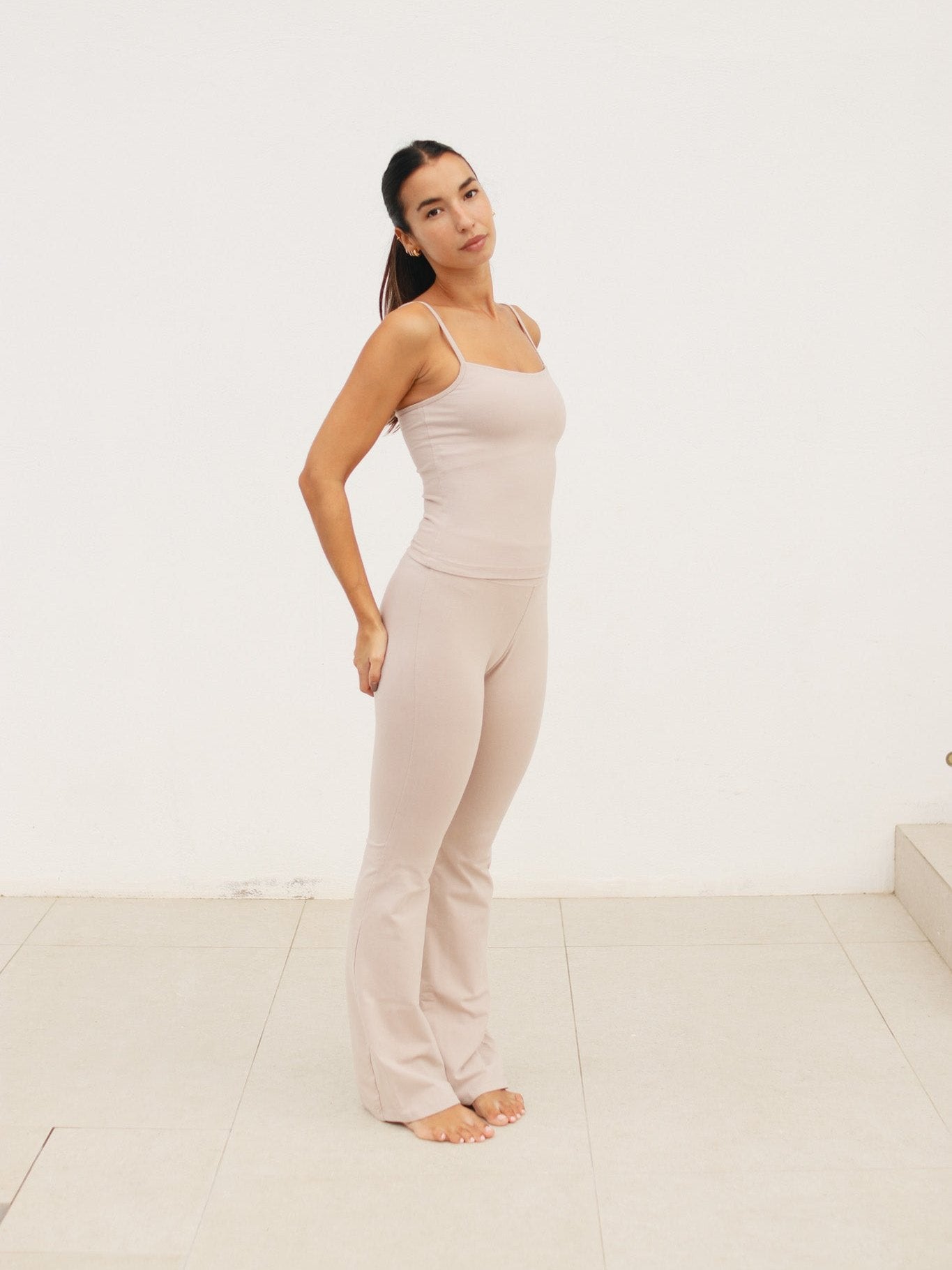 Top Essencial cotó - Beige