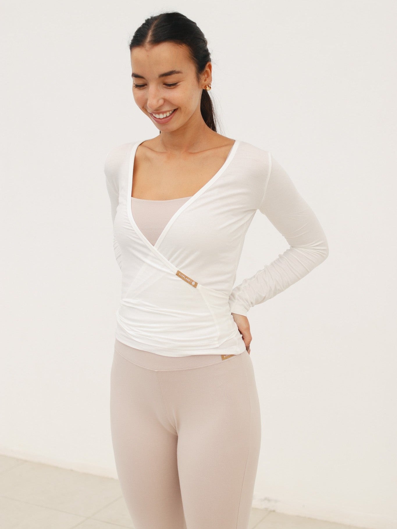 Ballet top - Blanco