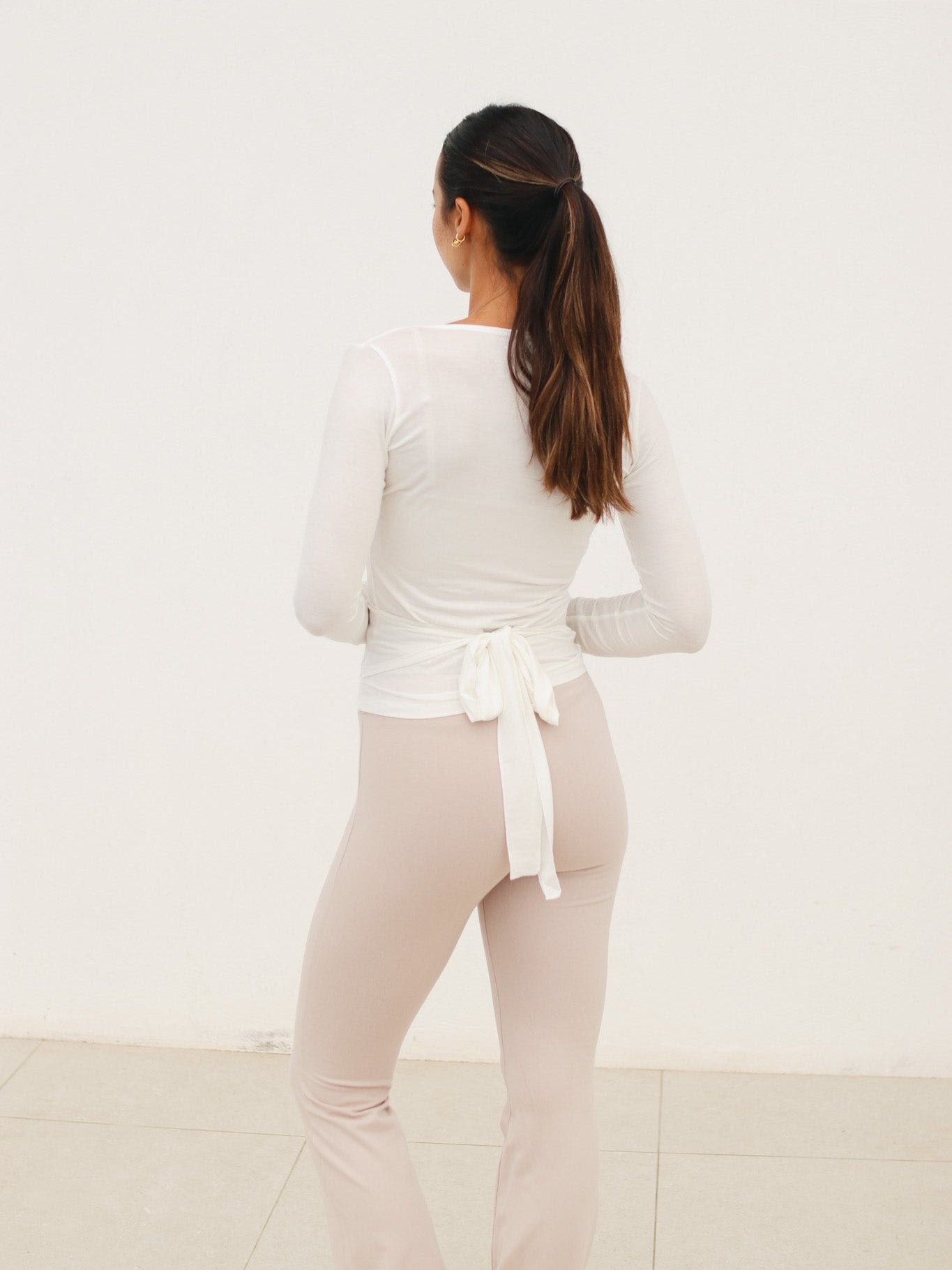 Ballet top - Blanco