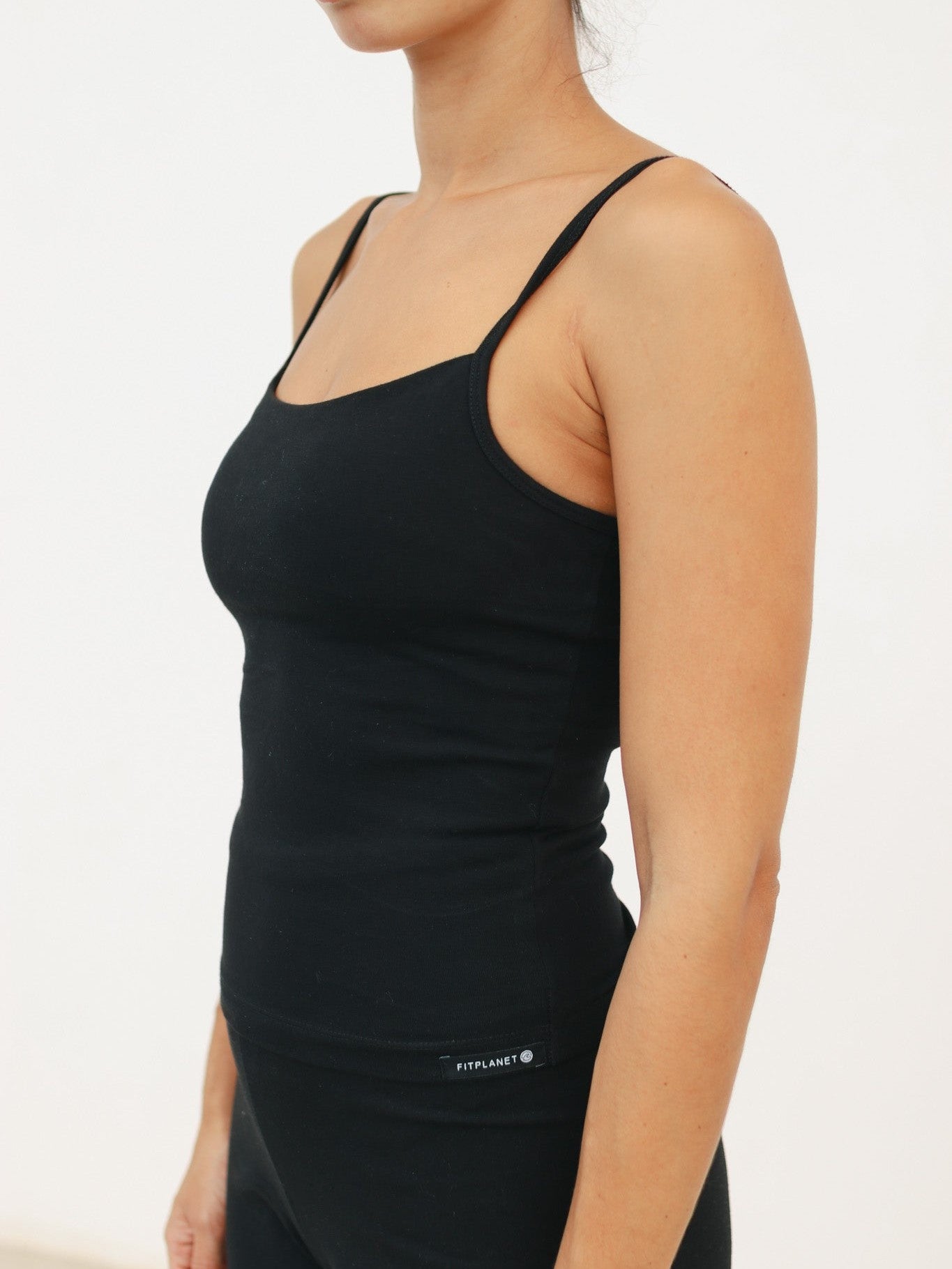 Essential Cotton Top - Black