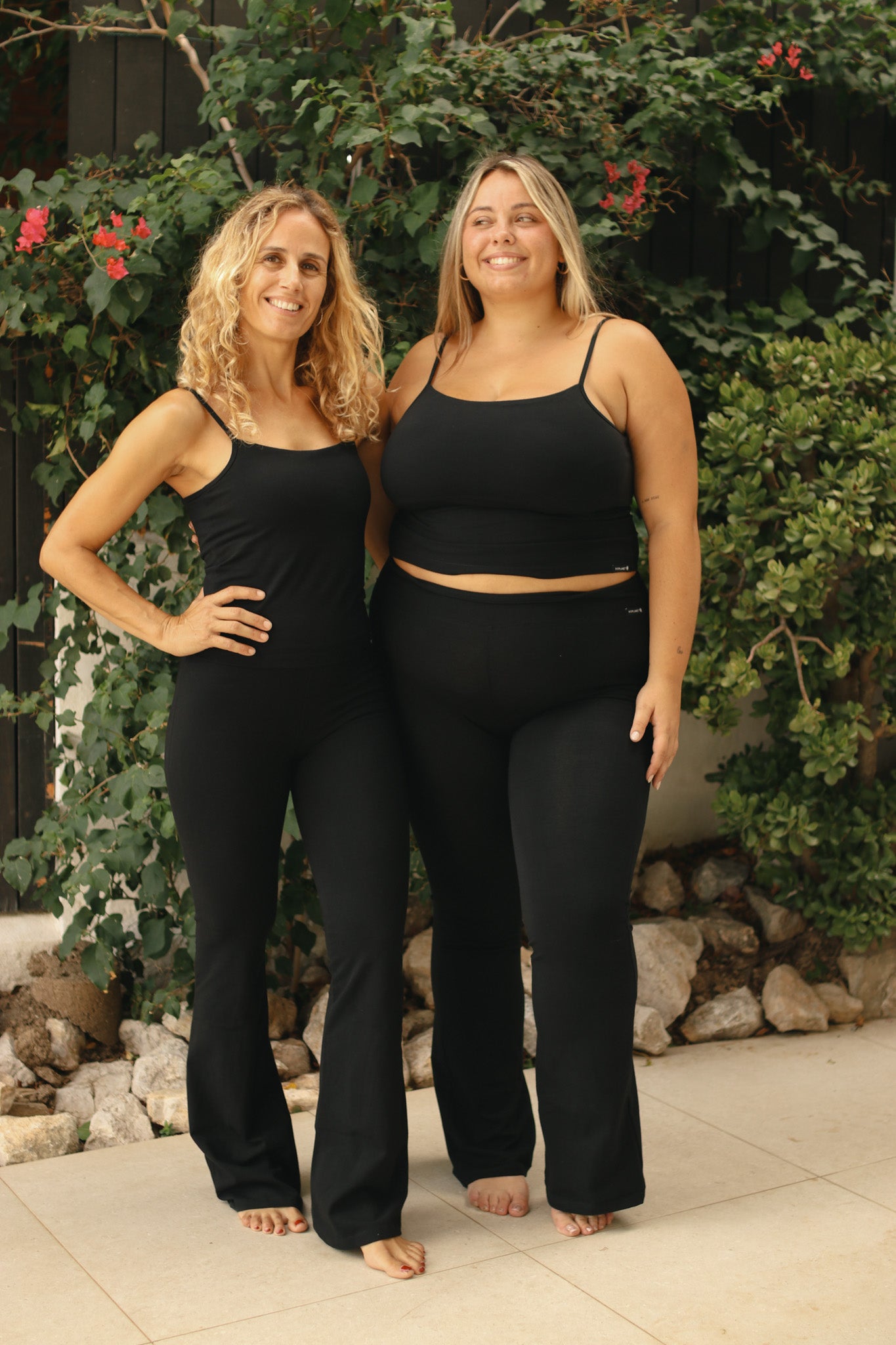 Top Essenziale cotone - Nero