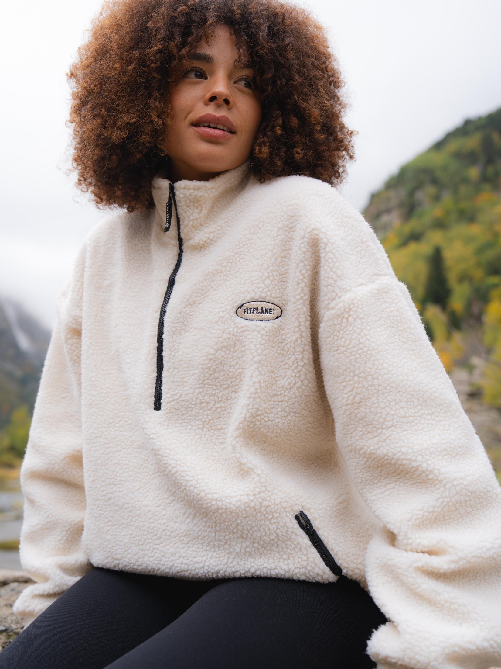 Abrigo Polar Fitplanet - Blanco