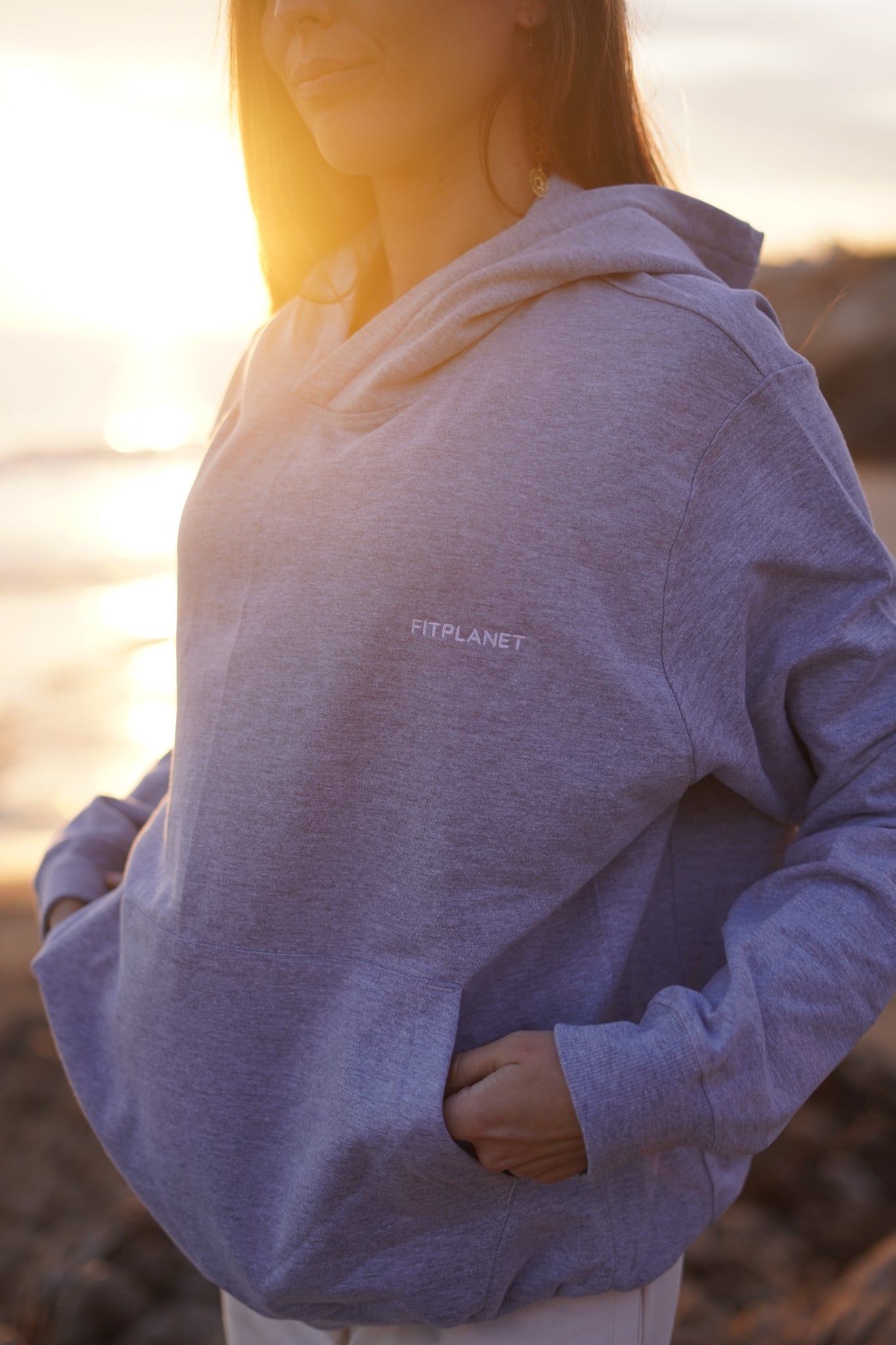 Sudadera Fitplanet - Gris