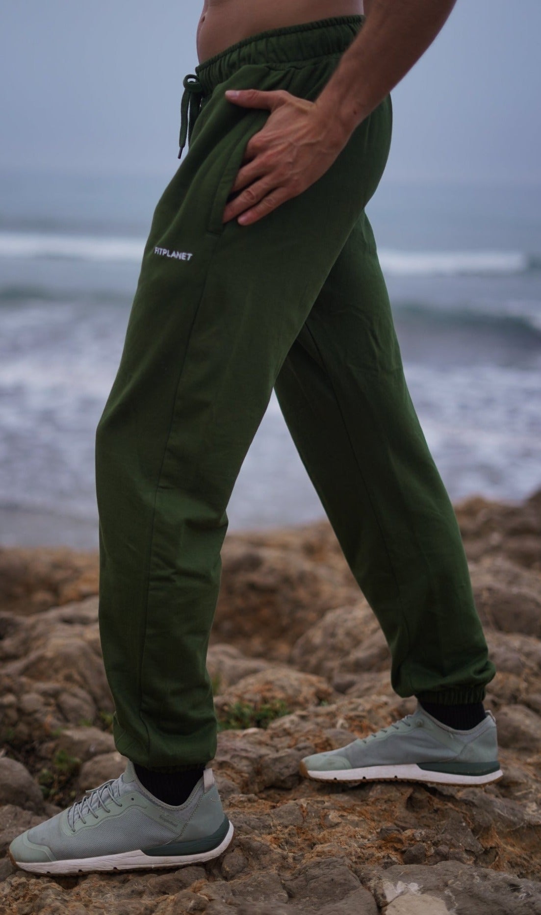 Pantalon Jogger Fitplanet - Verde