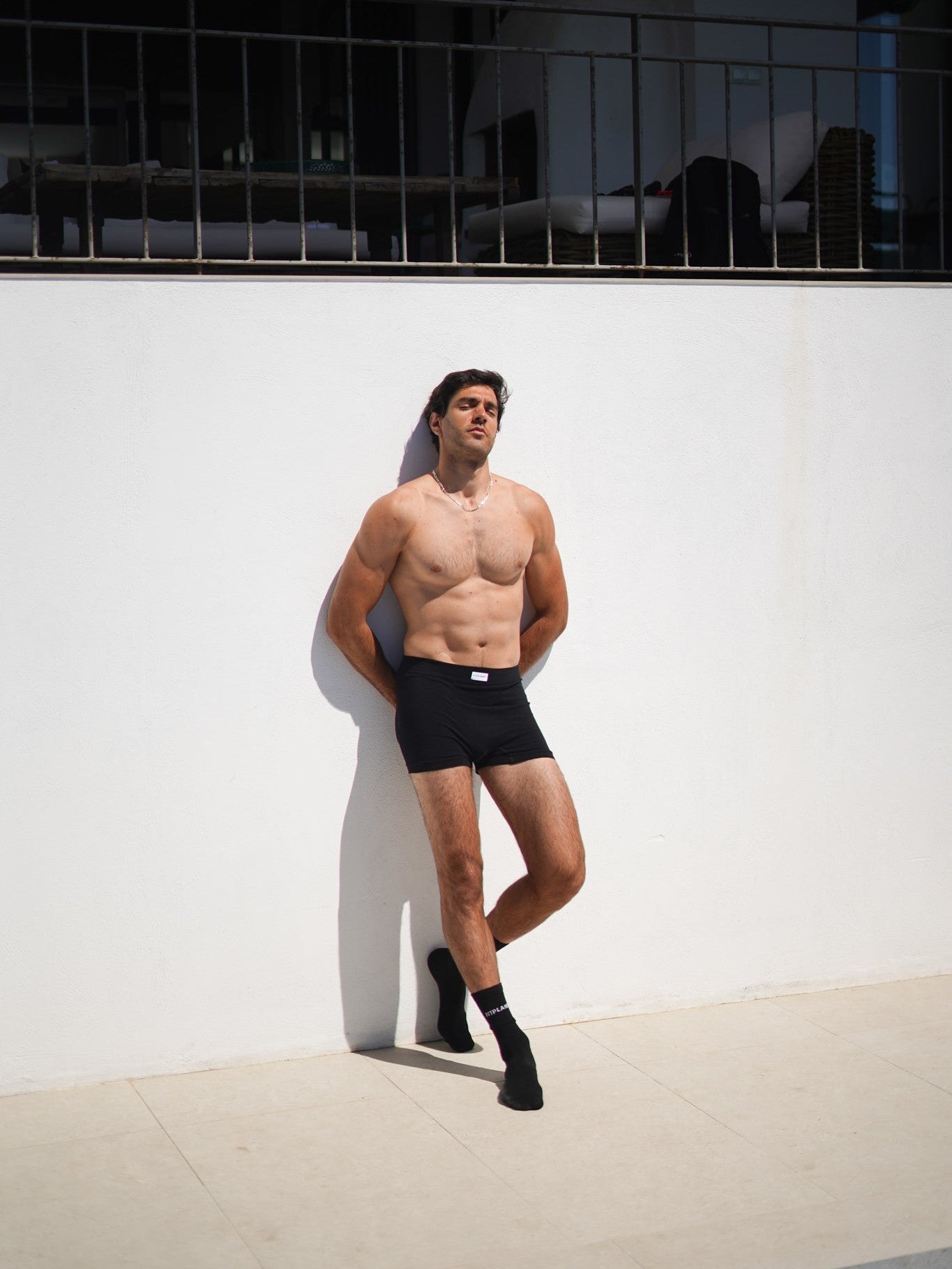 Boxer en Coton - Noir