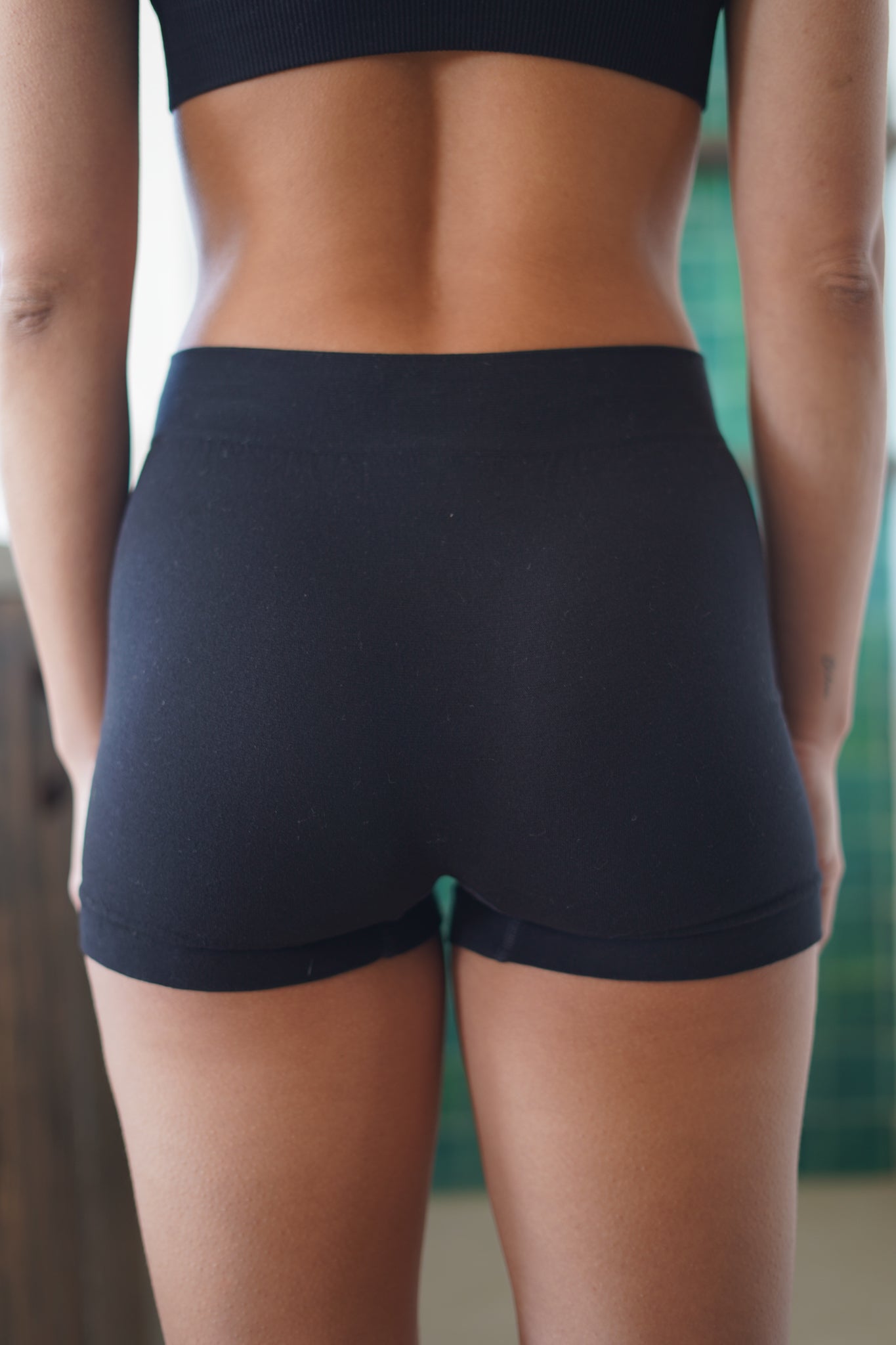 Boxer Algodón - Negro