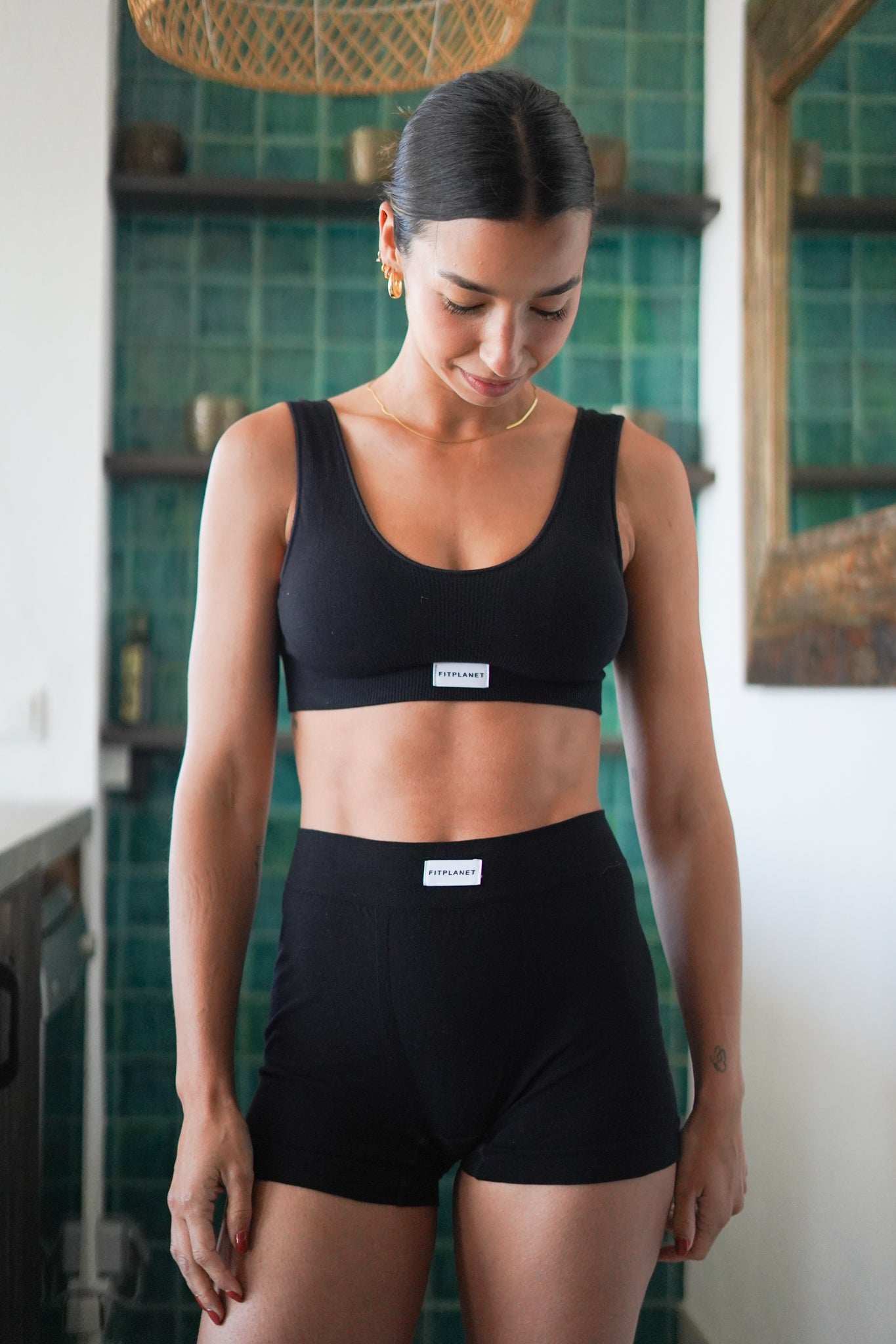 Boxer Algodón - Negro