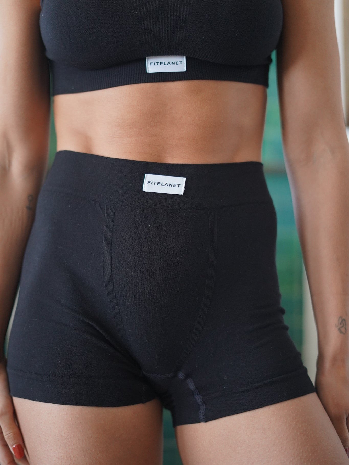 Boxer Algodón - Negro