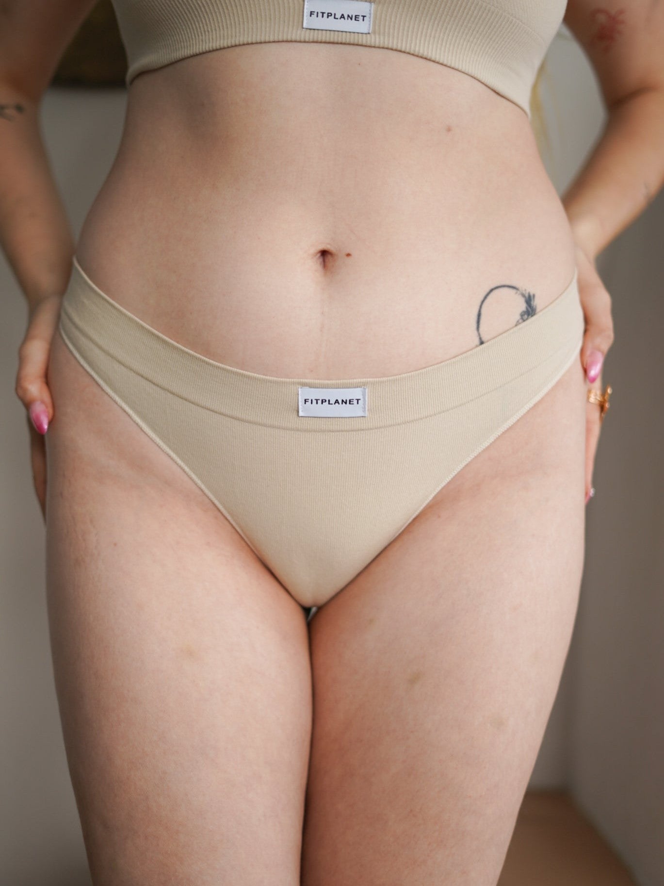 Braga Tanga - Beige