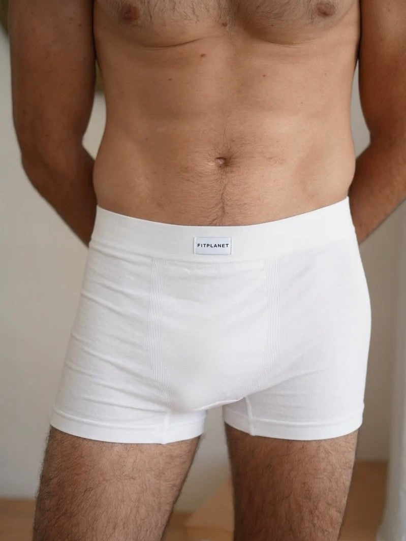 Boxer Algodón - Blanco