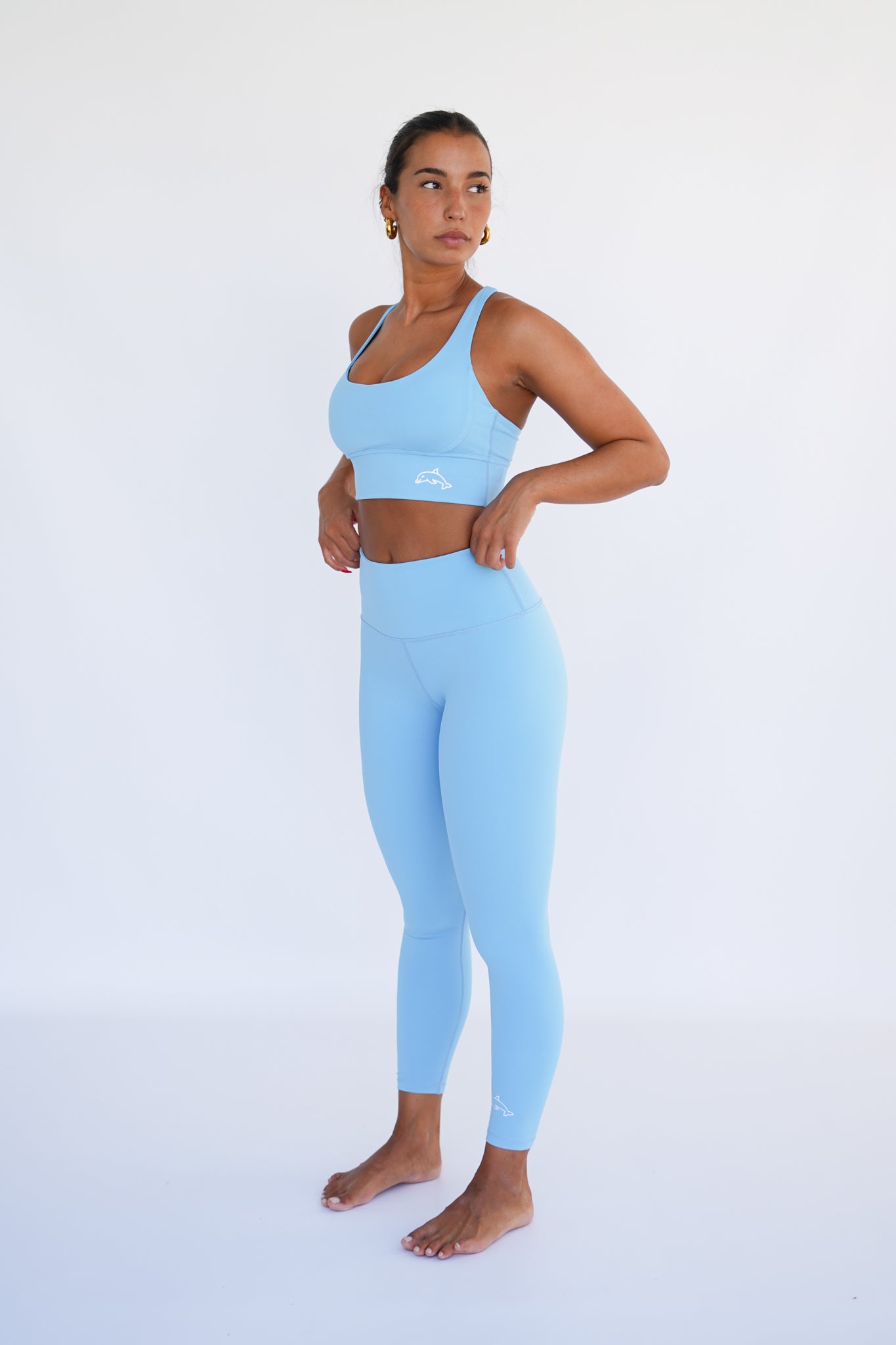 Legging DOLPHIN - azul claro - FITPLANET