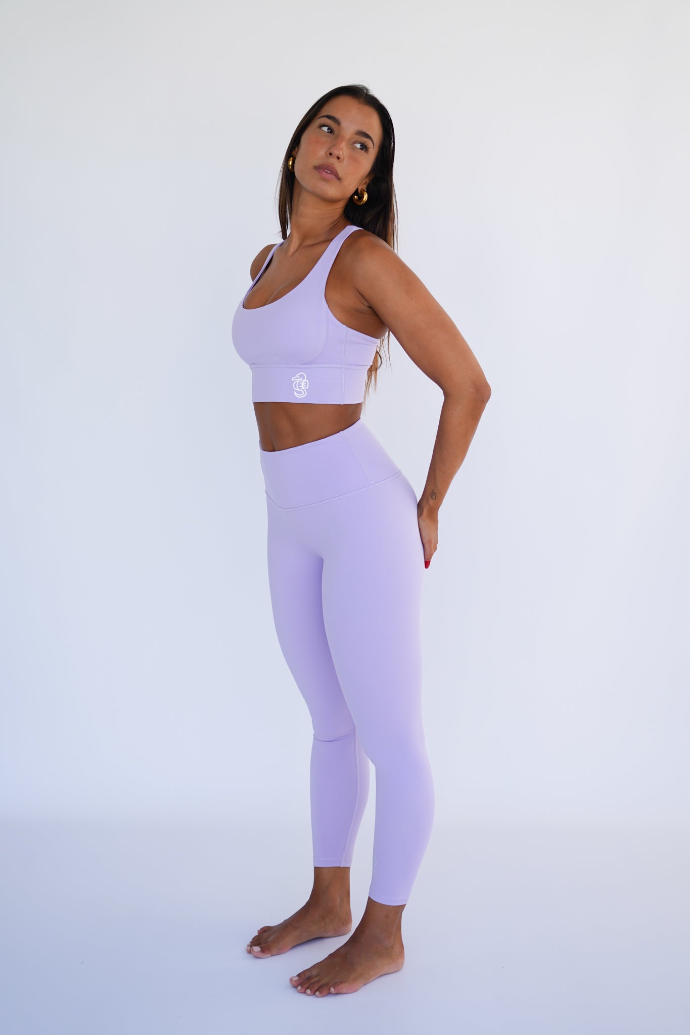 Legging SEAHORSE - lila - FITPLANET