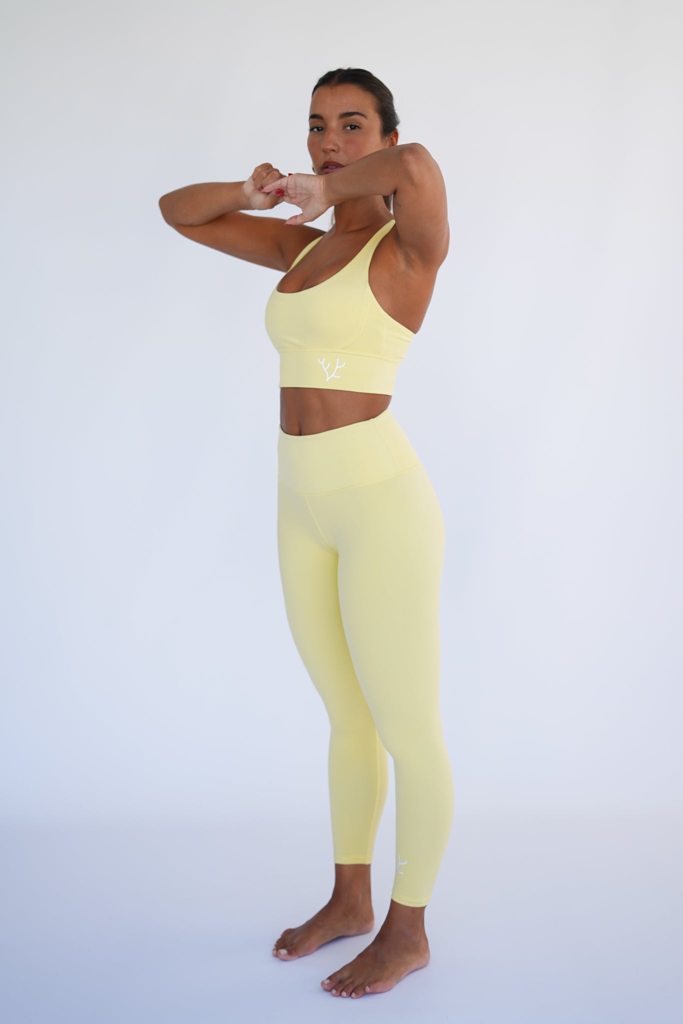 Legging CORAL - amarillo - FITPLANET