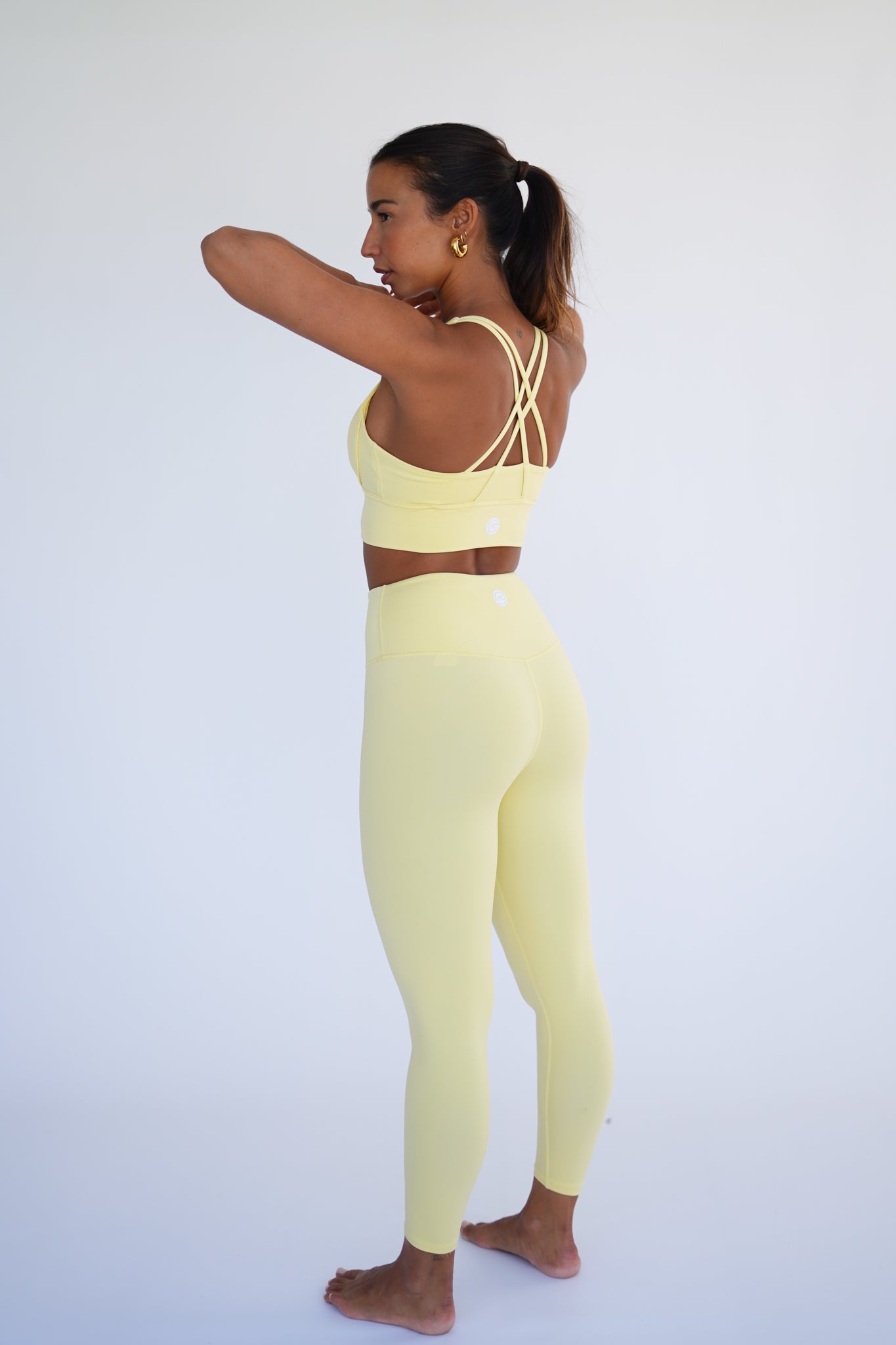 Legging CORAL - amarillo - FITPLANET