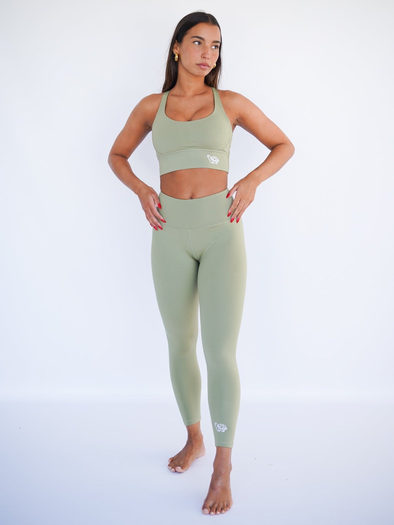 Legging SEA TURTLE - verde - FITPLANET