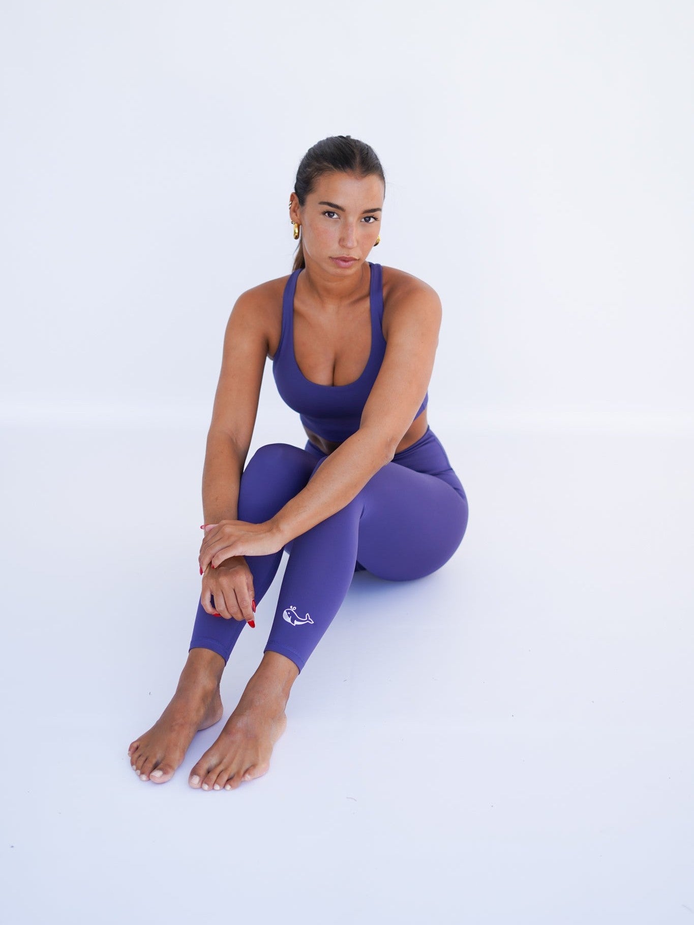 Legging WHALE - azul marino - FITPLANET