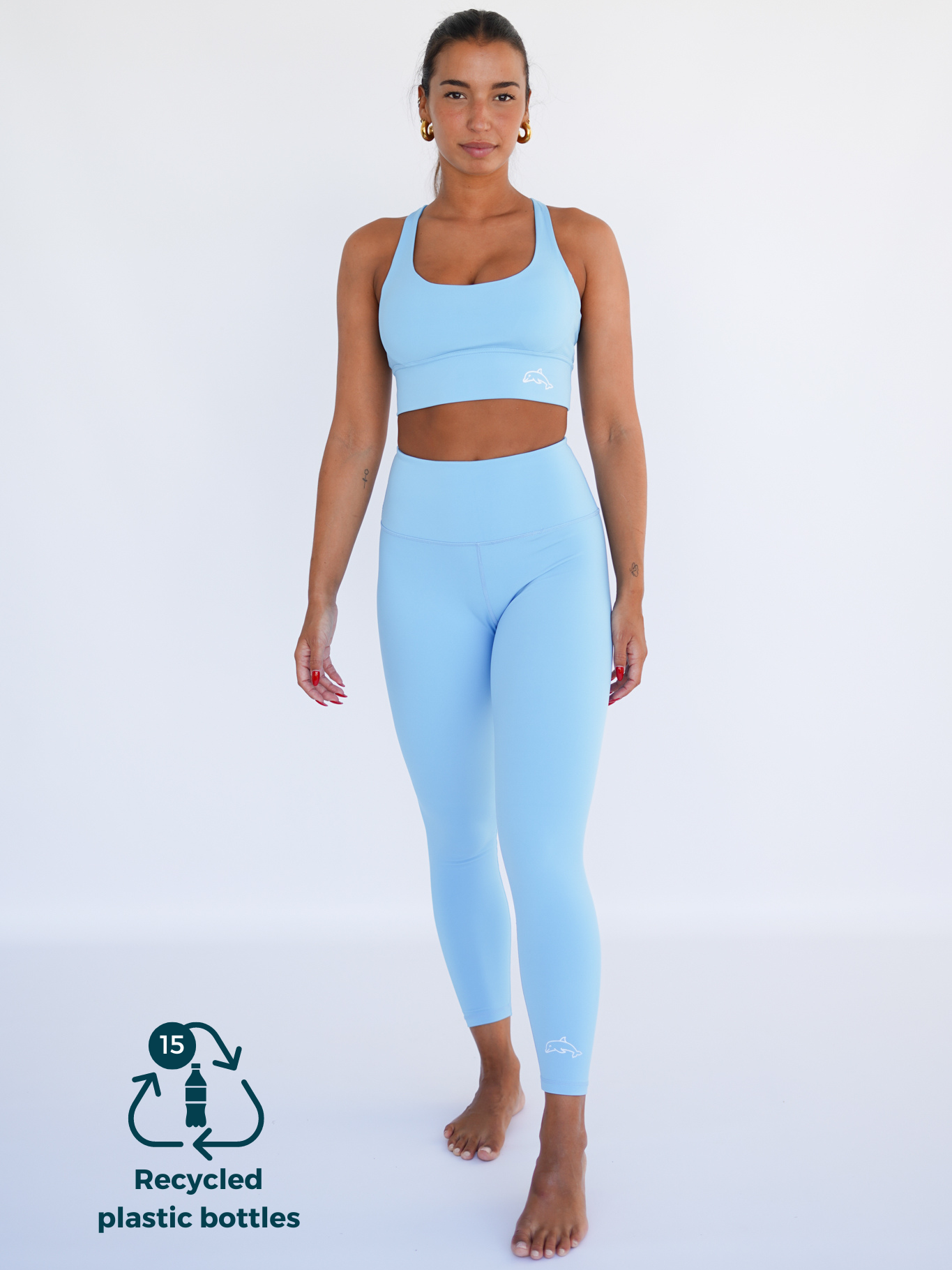 Legging DOLPHIN - azul claro - FITPLANET