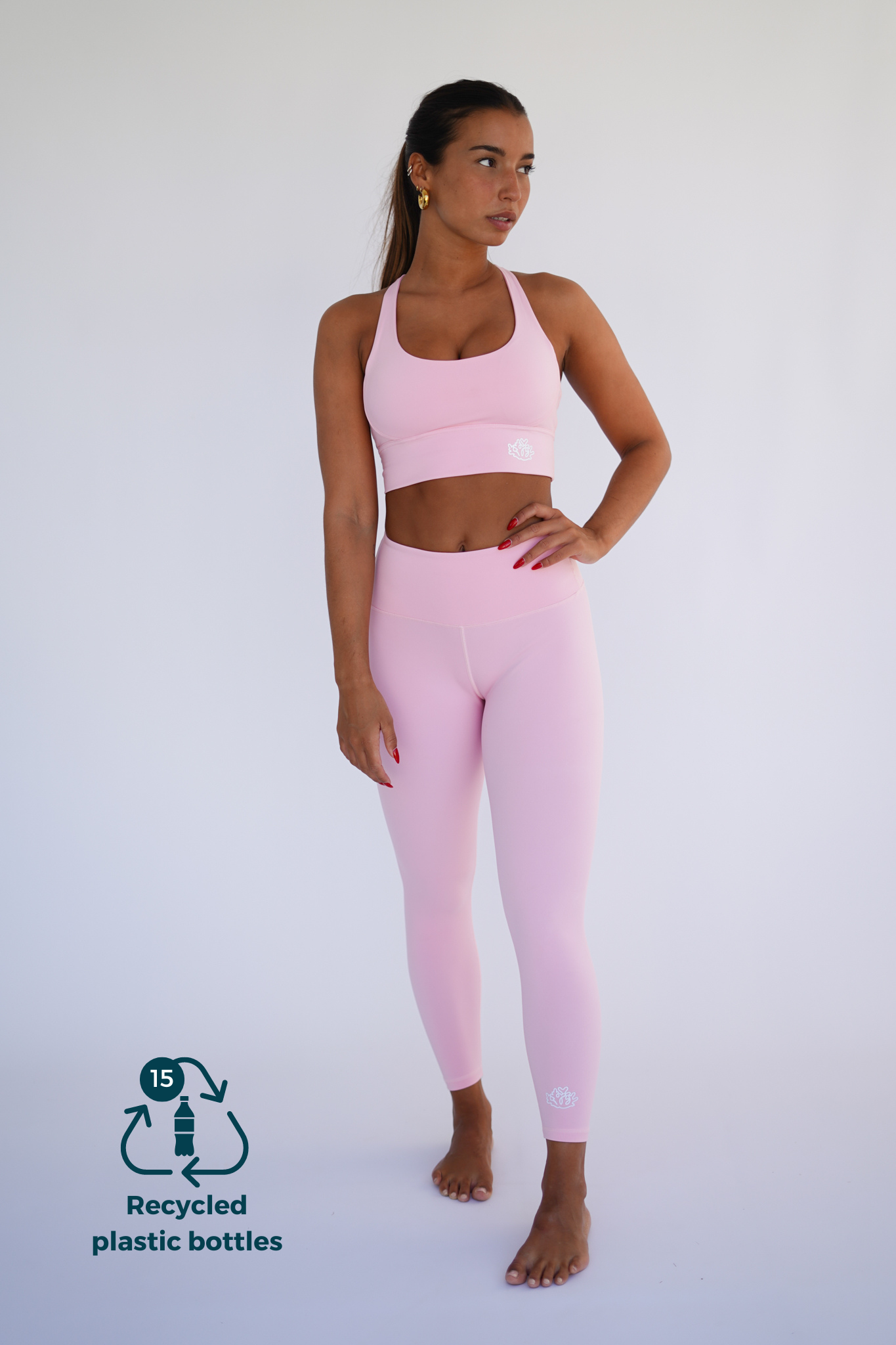 Legging POSIDONIA - rosa - FITPLANET