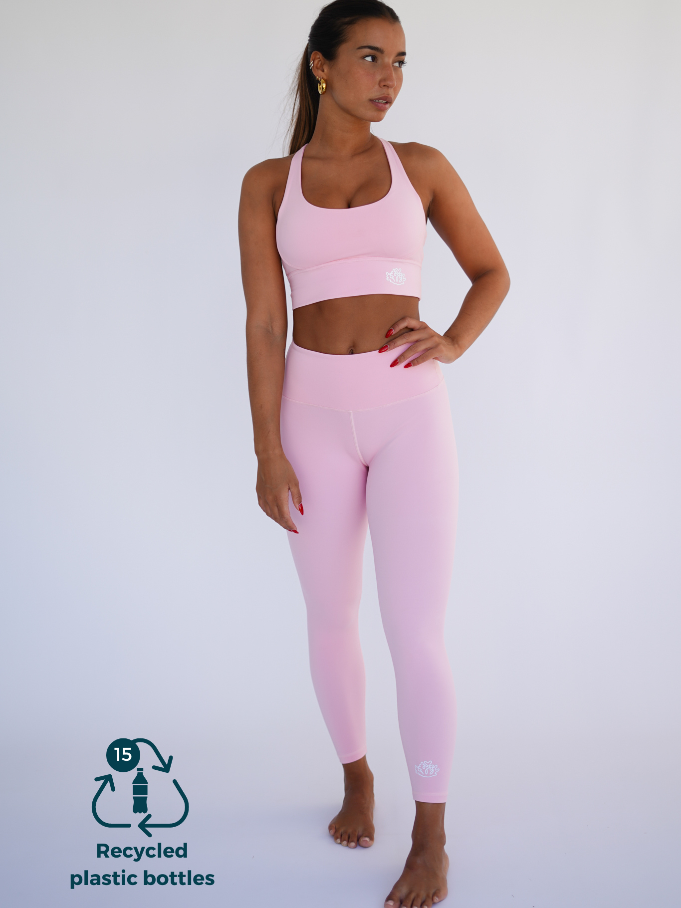 Legging POSIDONIA - rosa - FITPLANET